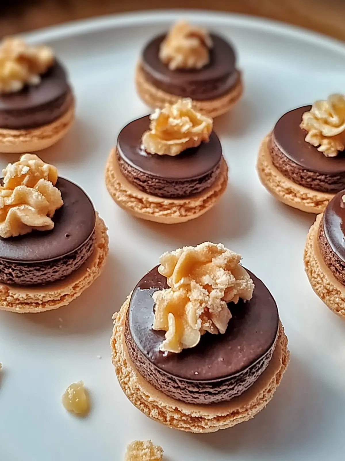 Nuss-Marzipan-Makronen: Einfacher Genuss für Weihnachten 5 Nuss-Marzipan-Makronen