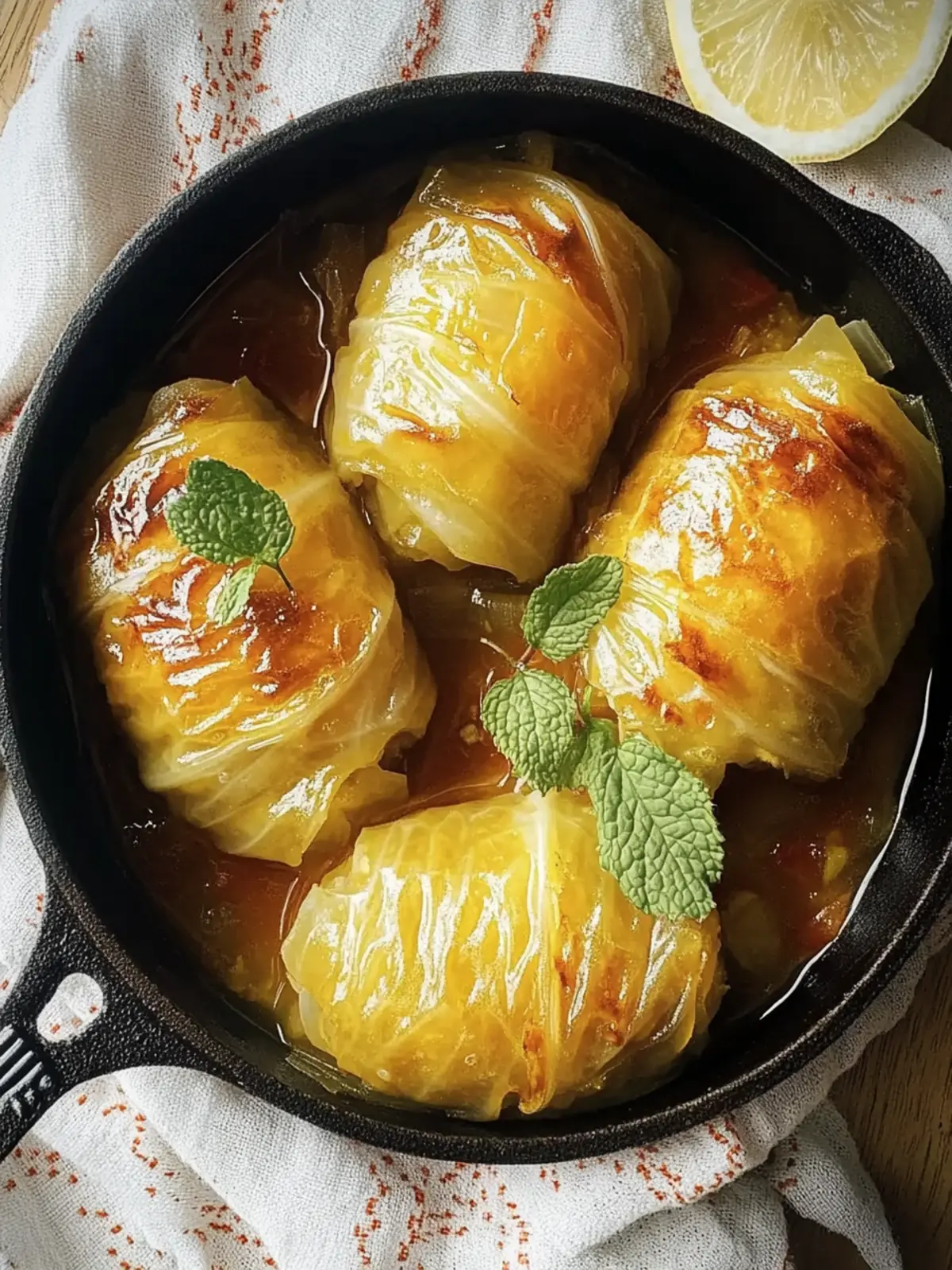 Kohlrouladen: Deftige gefüllte Wirsingrollen für Genuss 5 Kohlrouladen