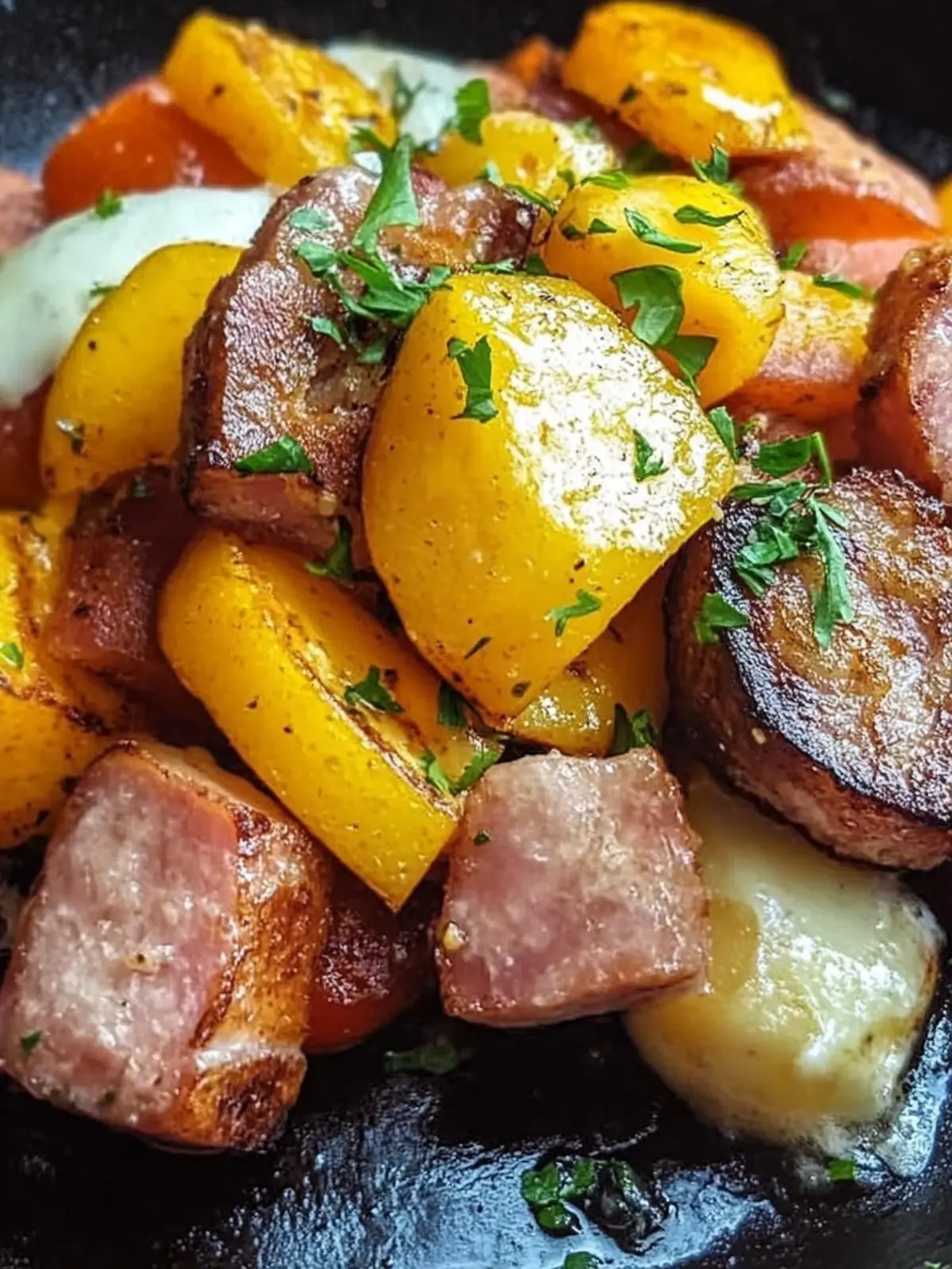 Kartoffel und Hackbraten-Pfanne – Herzhaftes Comfort Food 2 Kartoffel und Hackbraten-Pfanne