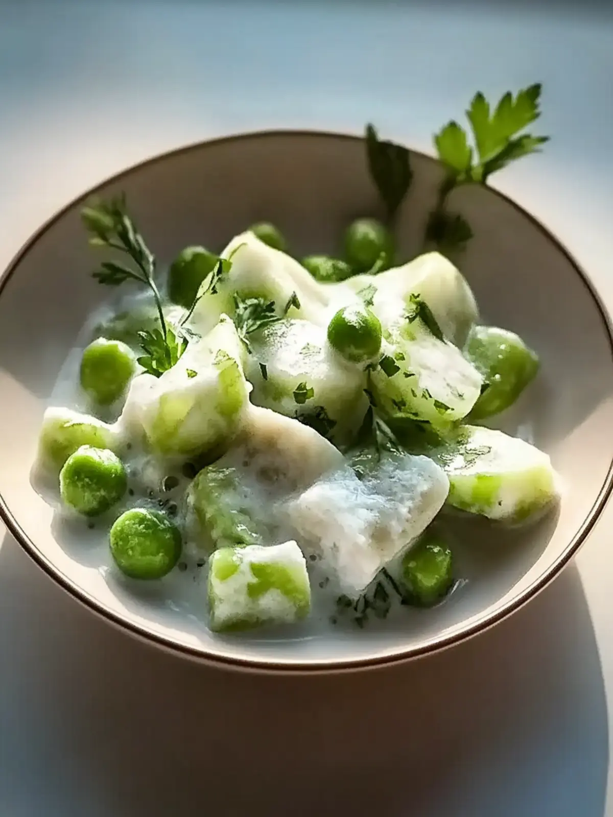 Oma's Kohlrabi mit Erbsen – Gesund und Schnell Kochen 3 Oma's Kohlrabi mit Erbsen