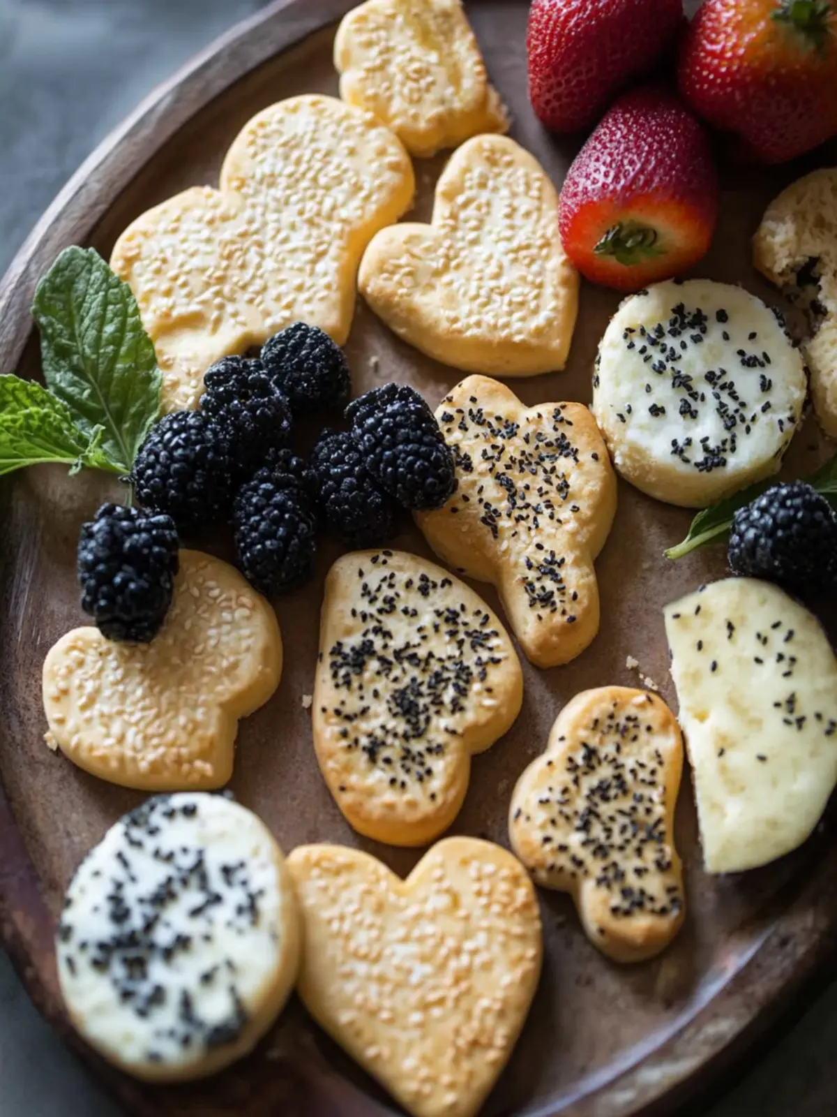 Heißes Rezept für Herzhafte Käsegebäcke 4 Herzhafte Käsegebäcke