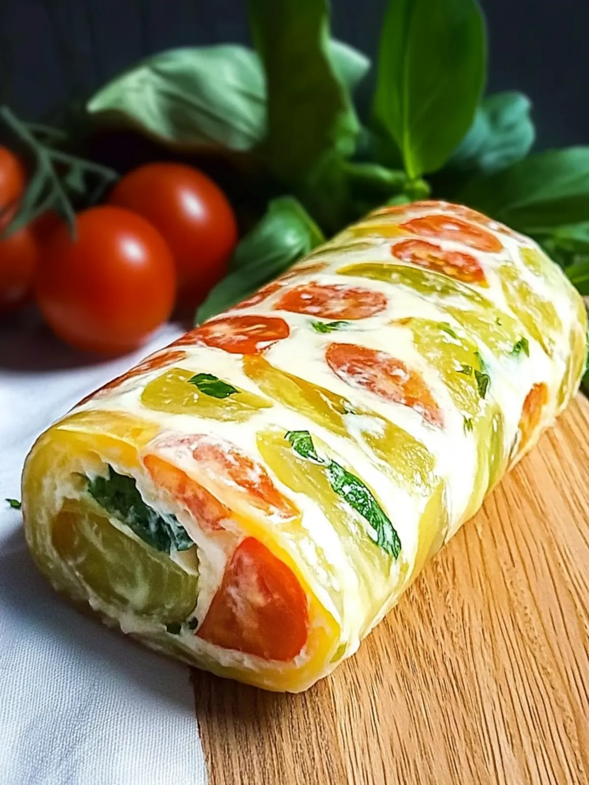 Kartoffelrolle mit Frischkäsefüllung für jeden Anlass 2 Kartoffelrolle mit Frischkäsefüllung