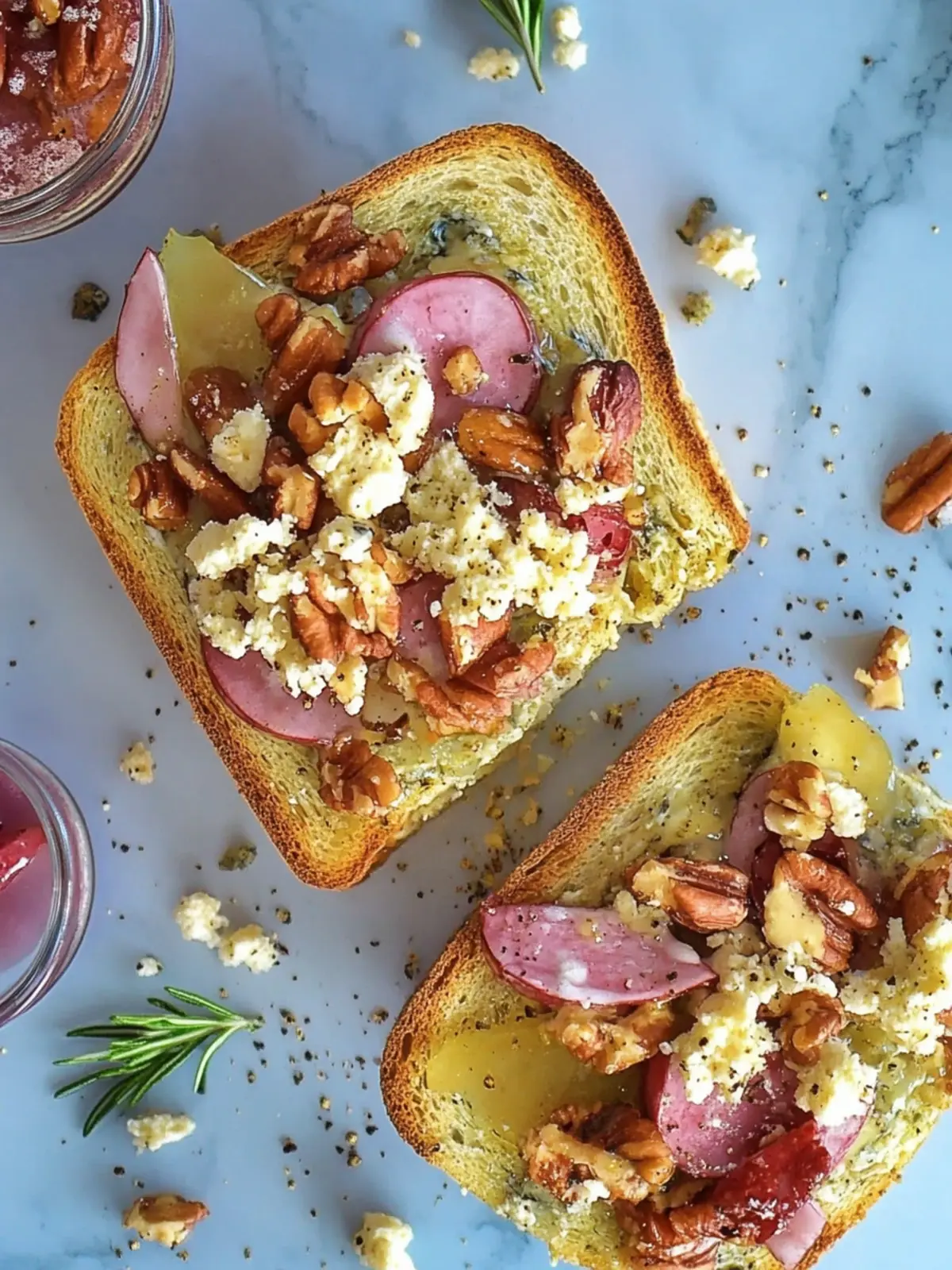 Flammkuchen-Toast aus der Heißluftfritteuse: Einfach lecker 4 Flammkuchen-Toast aus der Heißluftfritteuse