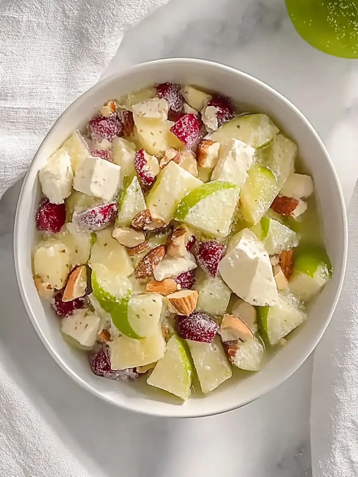 Crisp Apfel Cranberry Walnuss Salat in 15 Minuten 3 Crisp Apfel Cranberry Walnuss Salat