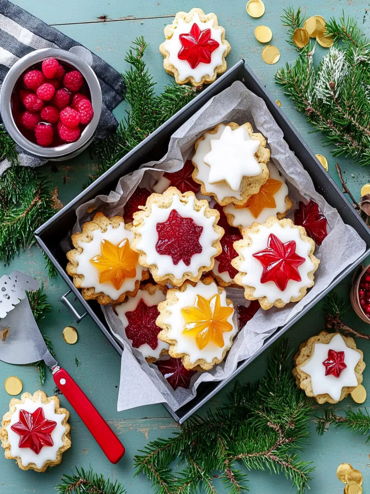 Spitzbuben - Traditionelle deutsche Kekse zum Verlieben 5 Spitzbuben
