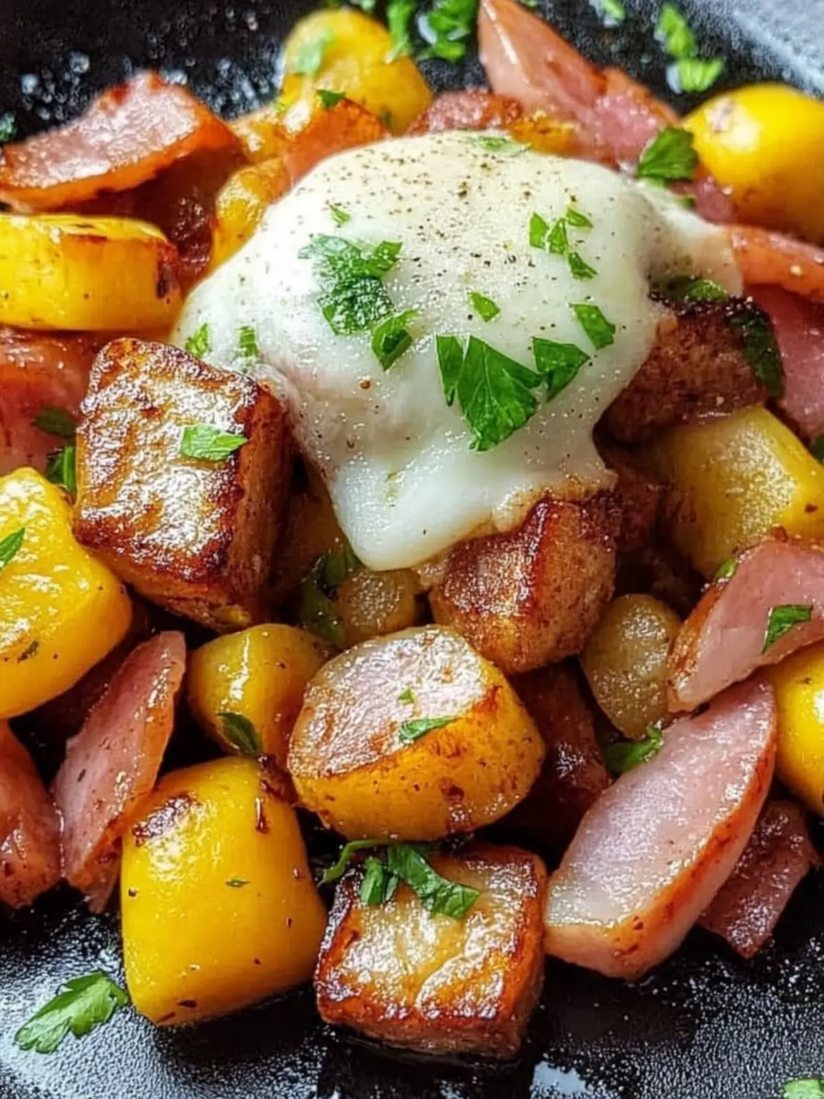 Kartoffel und Hackbraten-Pfanne – Herzhaftes Comfort Food 5 Kartoffel und Hackbraten-Pfanne