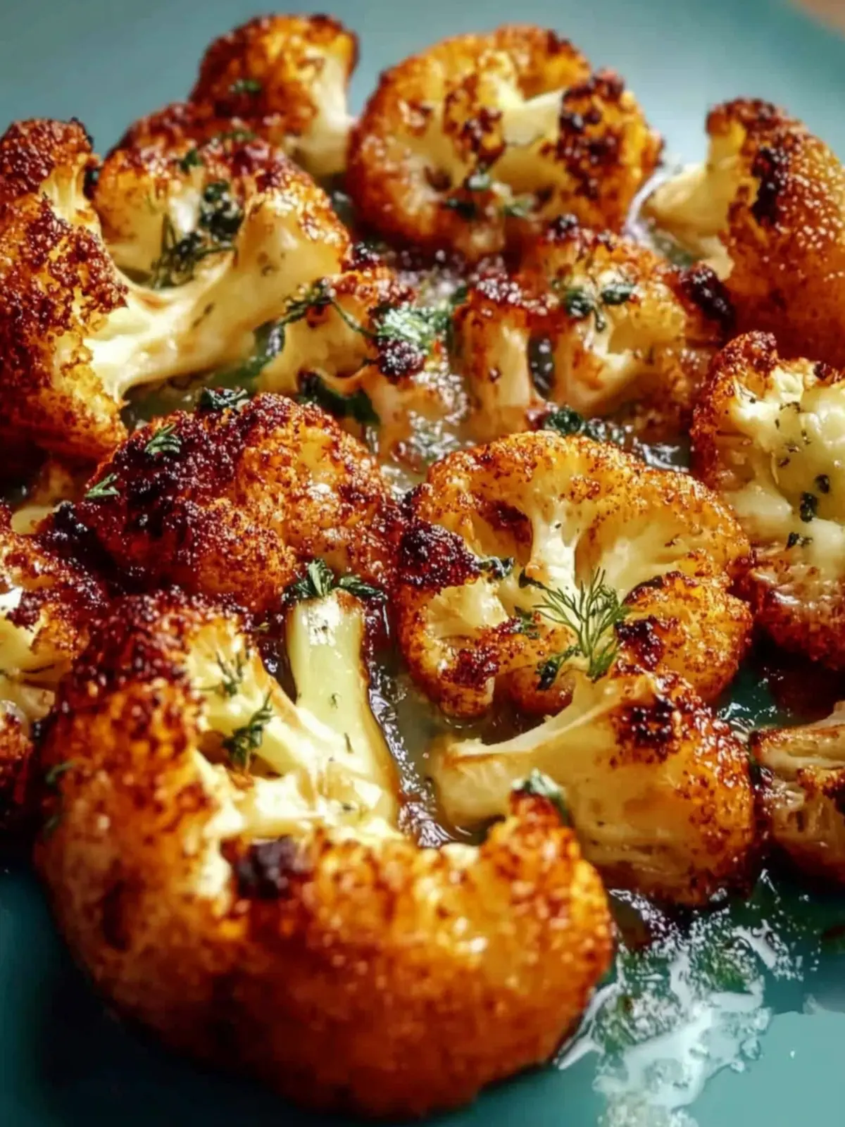 Knuspriger Blumenkohl aus dem Ofen für Snackfans 2 Crispy cauliflower from the oven