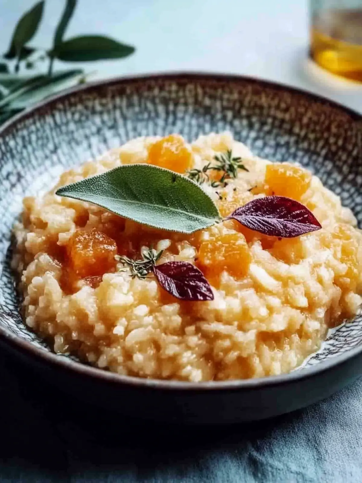 Kürbisrisotto mit Salbei und Parmesan für Herbstgenuss 5 Kürbisrisotto mit Salbei und Parmesan