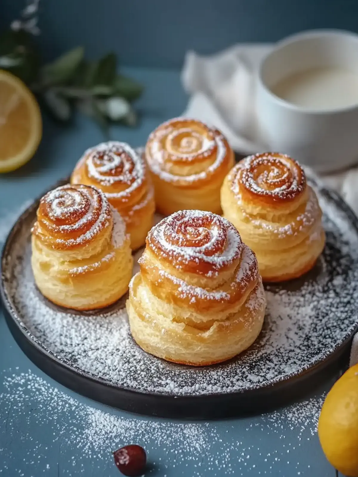 Zimtschnecken - Himmlisch weiche Genussmomente 5 Zimtschnecken