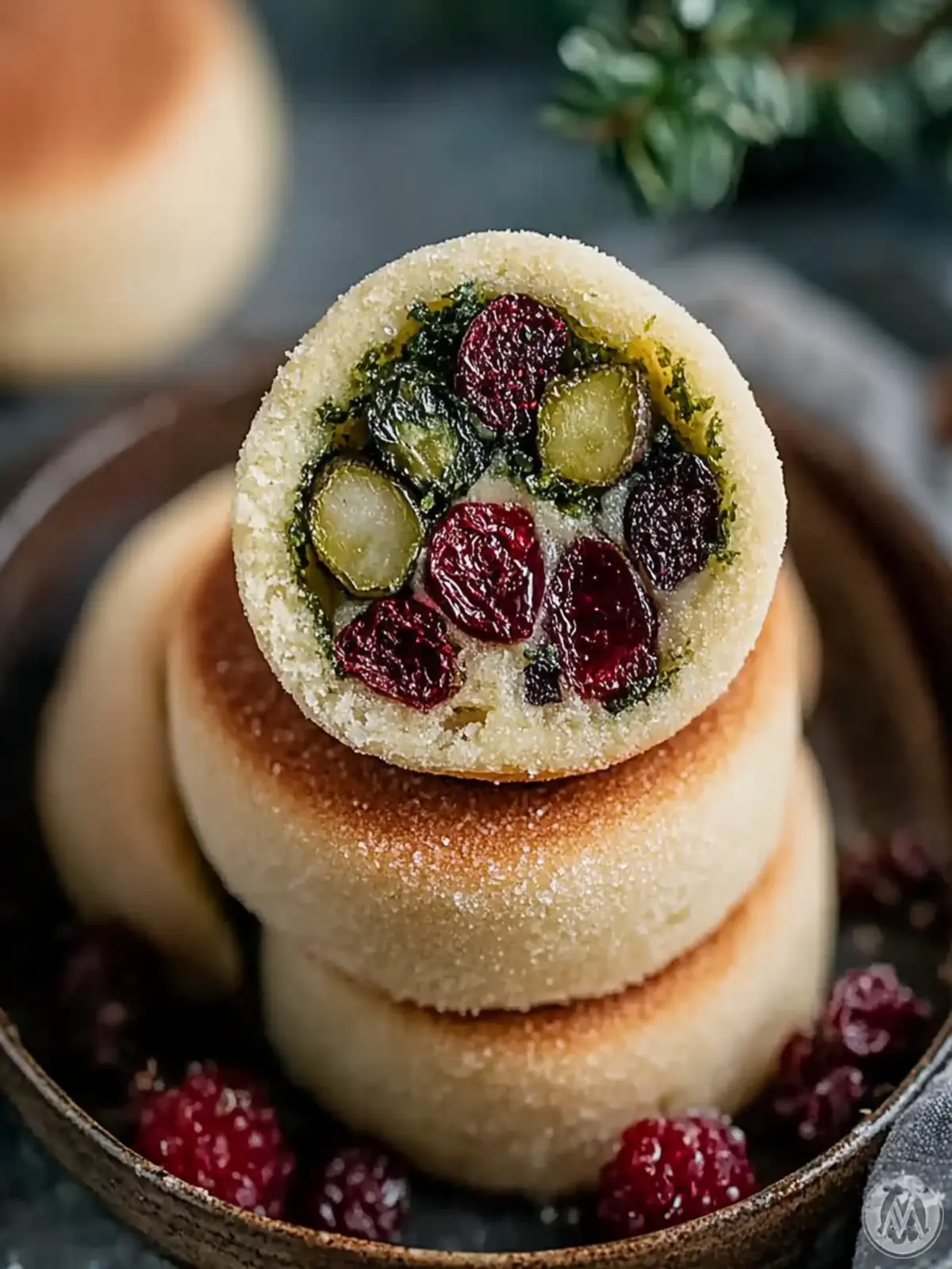 Zarte Marzipanplätzchen für die Weihnachtszeit 4 Zarte Marzipanplätzchen