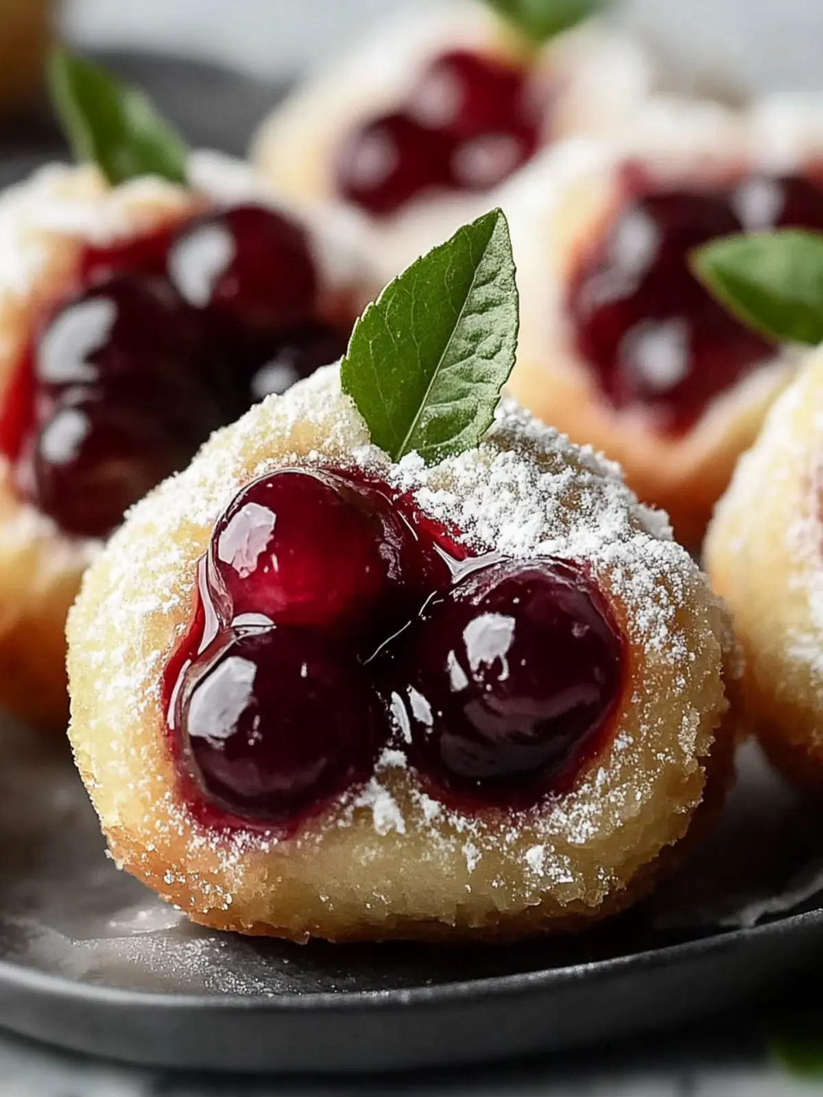 Kirschkuchen Bissen: Fruchtige Mini-Desserts für Jeden 4 Kirschkuchen Bissen