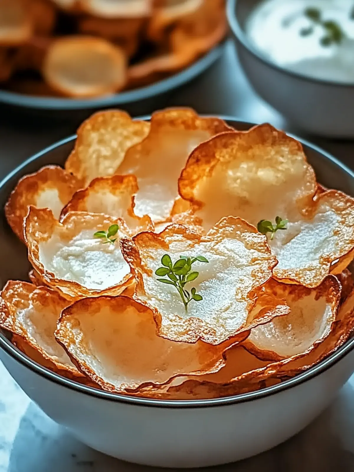 Hüttenkäse Chips – Der gesunde Snack-Hit für dich 4 Hüttenkäse Chips