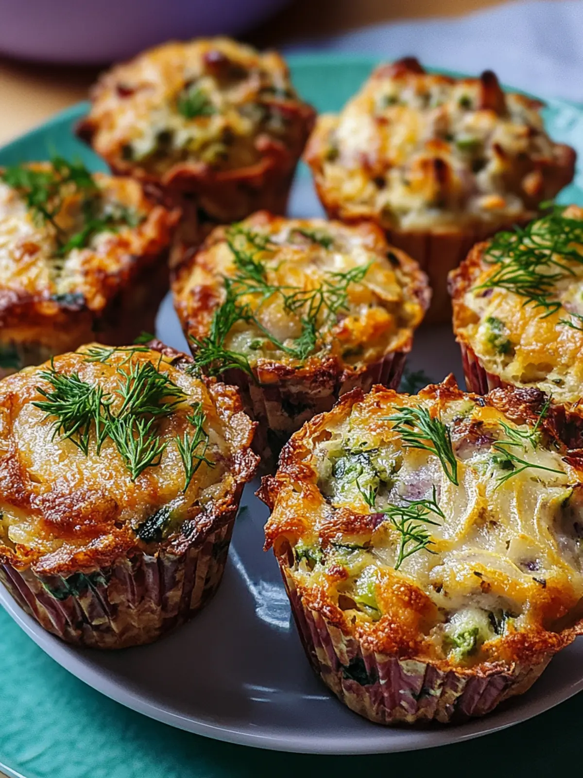 Thunfischmuffins: Gesunde Snacks für jede Gelegenheit 3 Thunfischmuffins