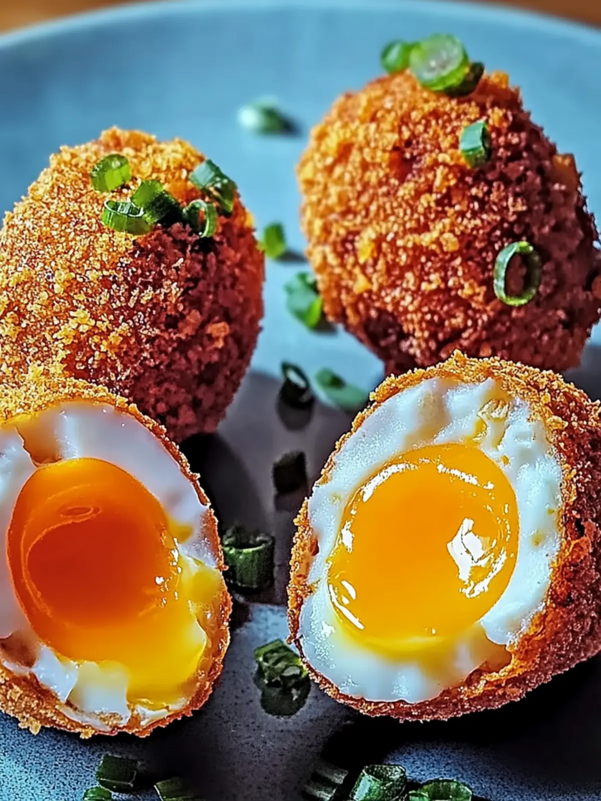 Krosse Heißluftfritteuse Scotch Eggs Rezept 5 Krosse Heißluftfritteuse Scotch Eggs