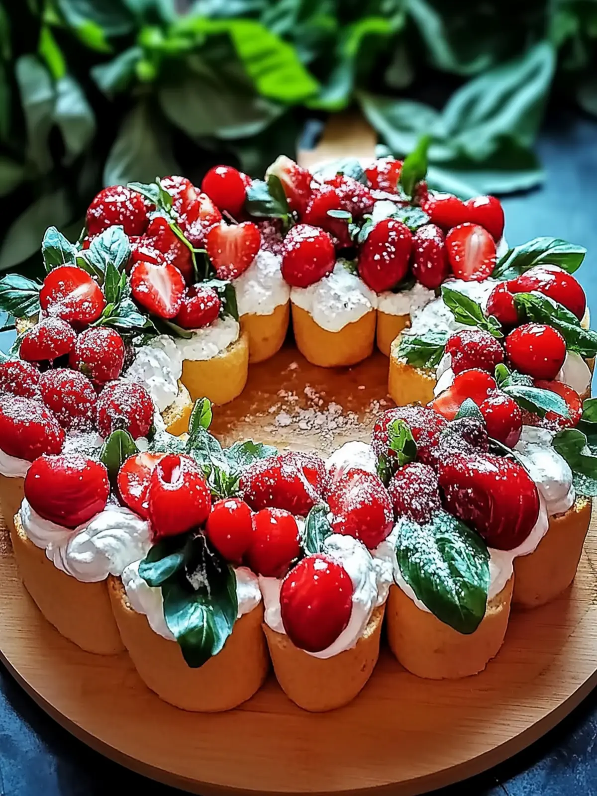 Weihnachts-Bruschetta-Kranz für festliche Feiern 3 Weihnachts-Bruschetta-Kranz für festliche Feiern