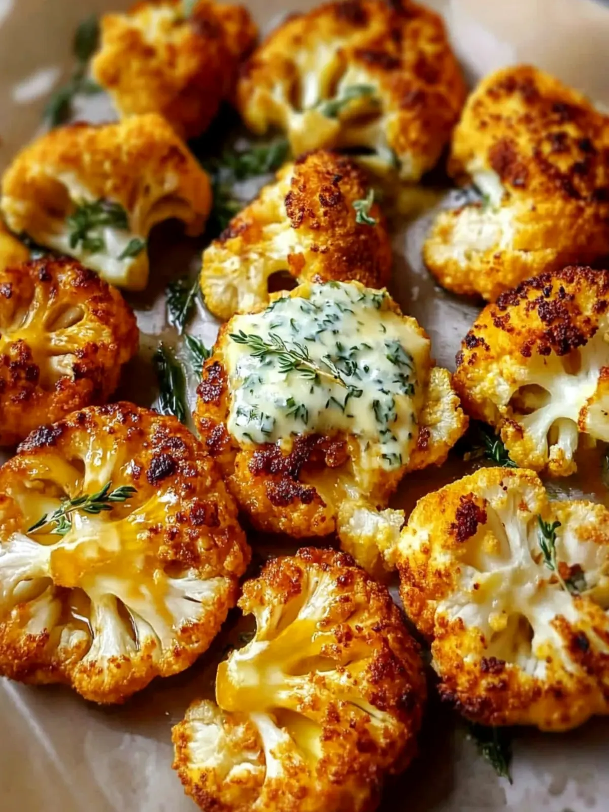 Knuspriger Blumenkohl aus dem Ofen für Snackfans 5 Crispy cauliflower from the oven