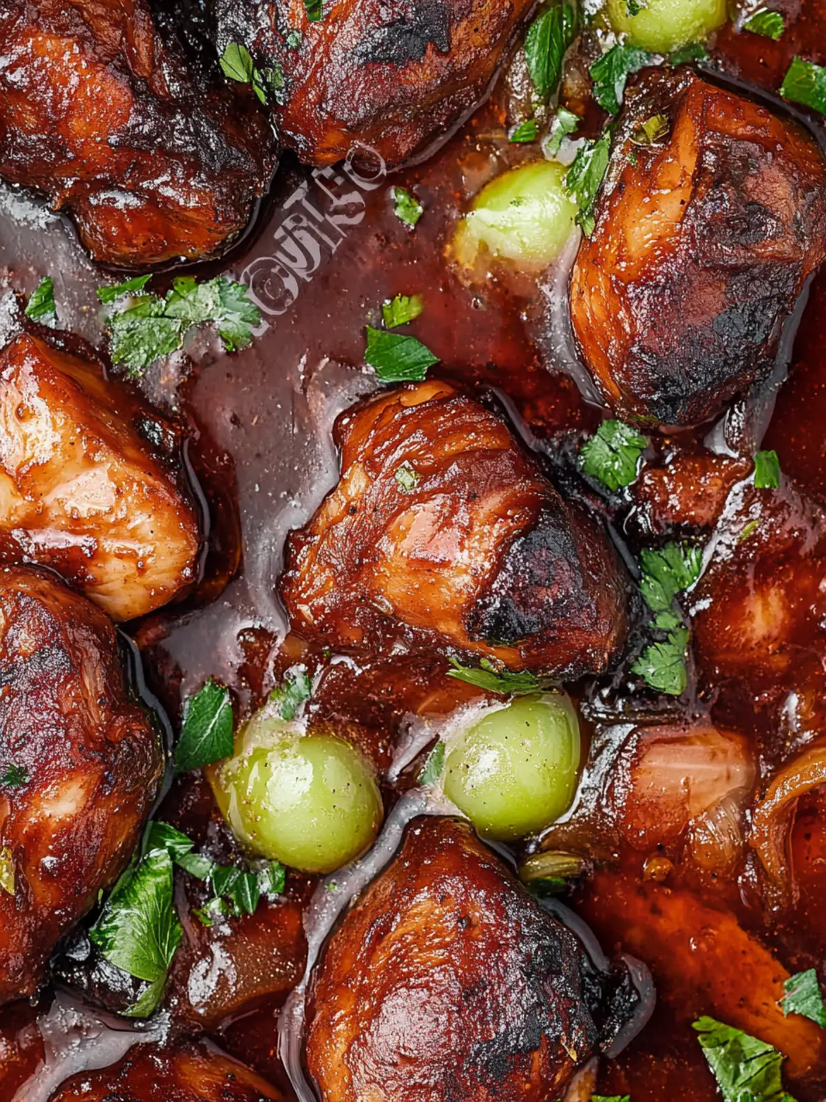 Jamaikanisches Braunes Eintopf-Hähnchen ganz einfach zubereiten 2 Jamaikanisches Braunes Eintopf-Hähnchen