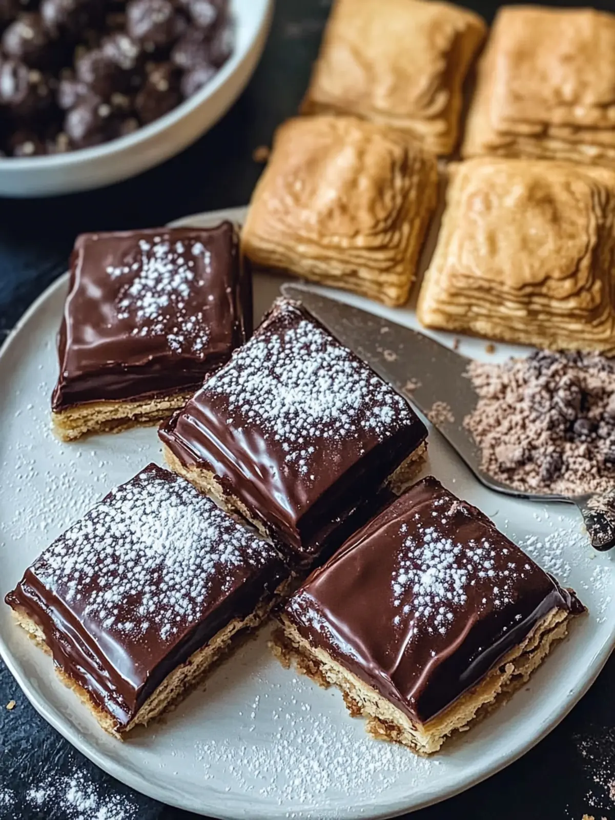 Schokoladenblätterteig: Schnelle 3-Zutaten Genussmomente 4 Schokoladenblätterteig