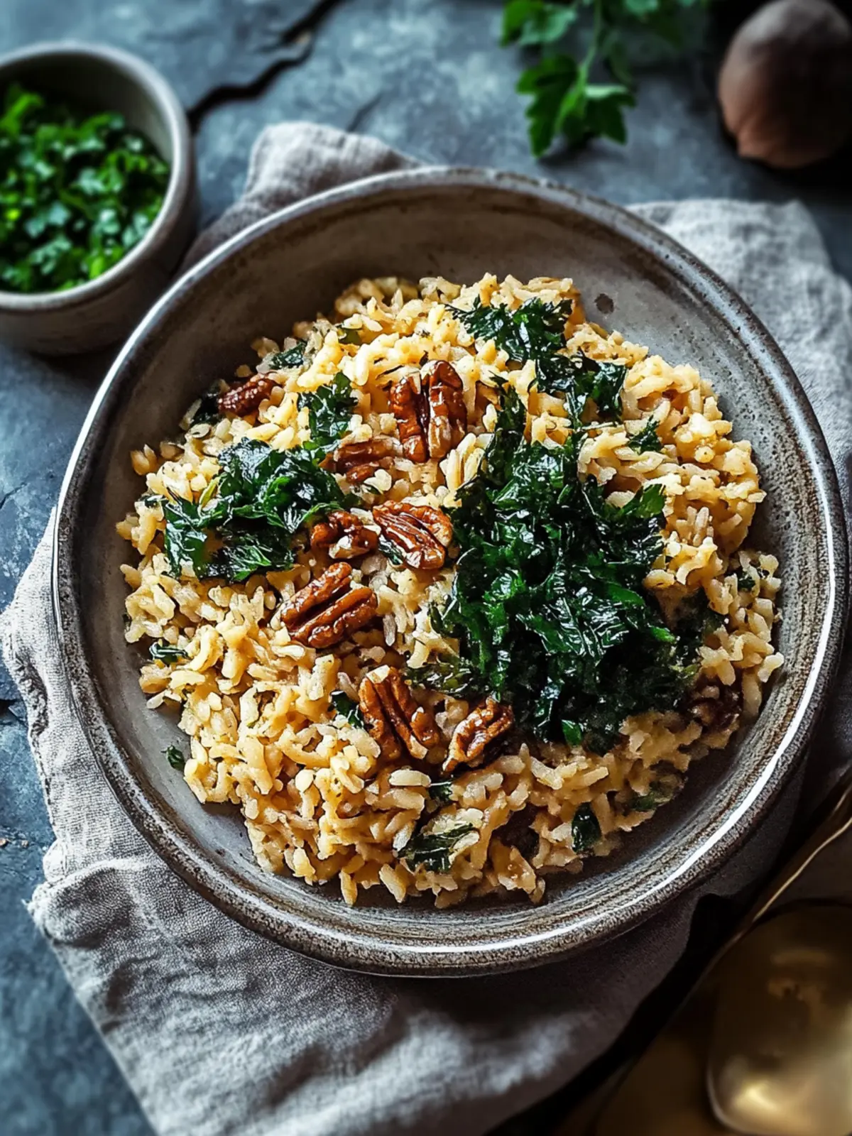 Mujadara Reis mit Schweizer Mangold: Gesund und Einfach Kochen 3 Mujadara Reis mit Schweizer Mangold