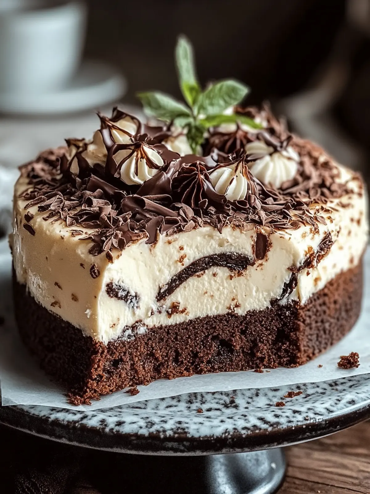 Saftiger Schokoladen- und Vanille-Marmorkuchen für jede Feier 2 Schokoladen- und Vanille-Marmorkuchen