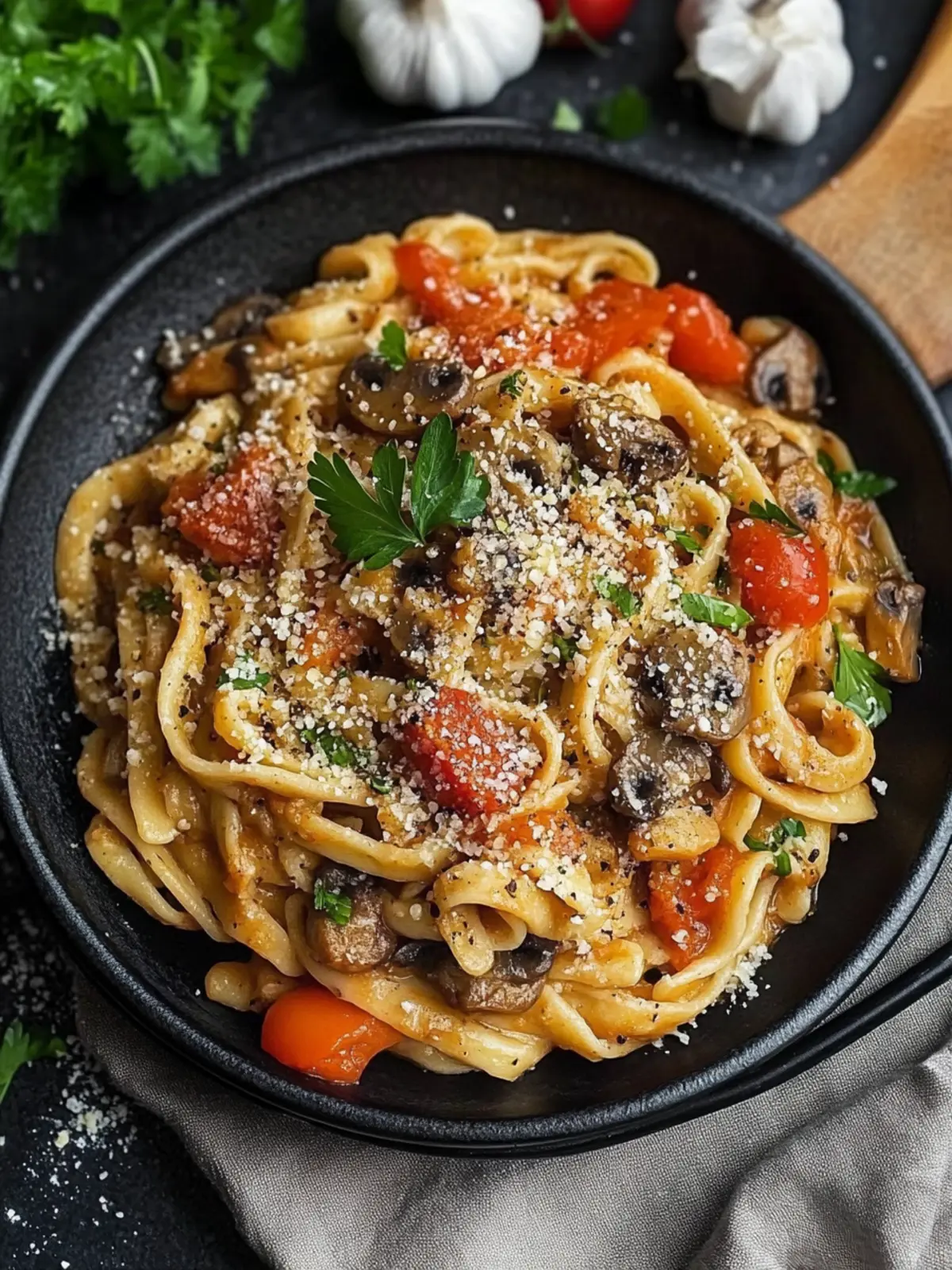 Paprika Spätzle mit Pilzen: Herzhaftes Komfortessen selbst gemacht 3 Paprika Spätzle mit Pilzen