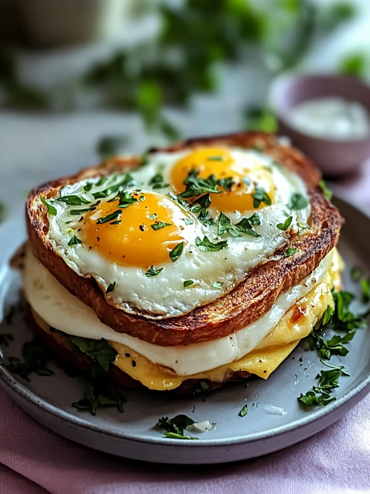 Köstlicher Croque Madame mit glutenfreien Optionen genießen 4 Croque Madame