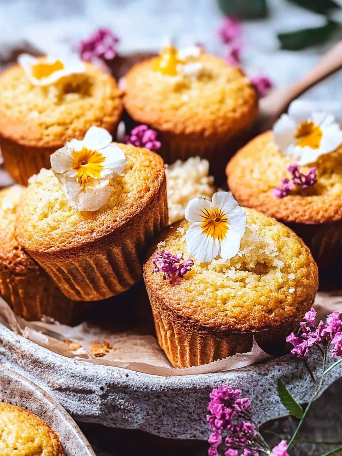 Vegane Maisbrot-Muffins mit 'Honigbutter' – Fluffig und Schnell 2 Vegane Maisbrot-Muffins mit 'Honigbutter'