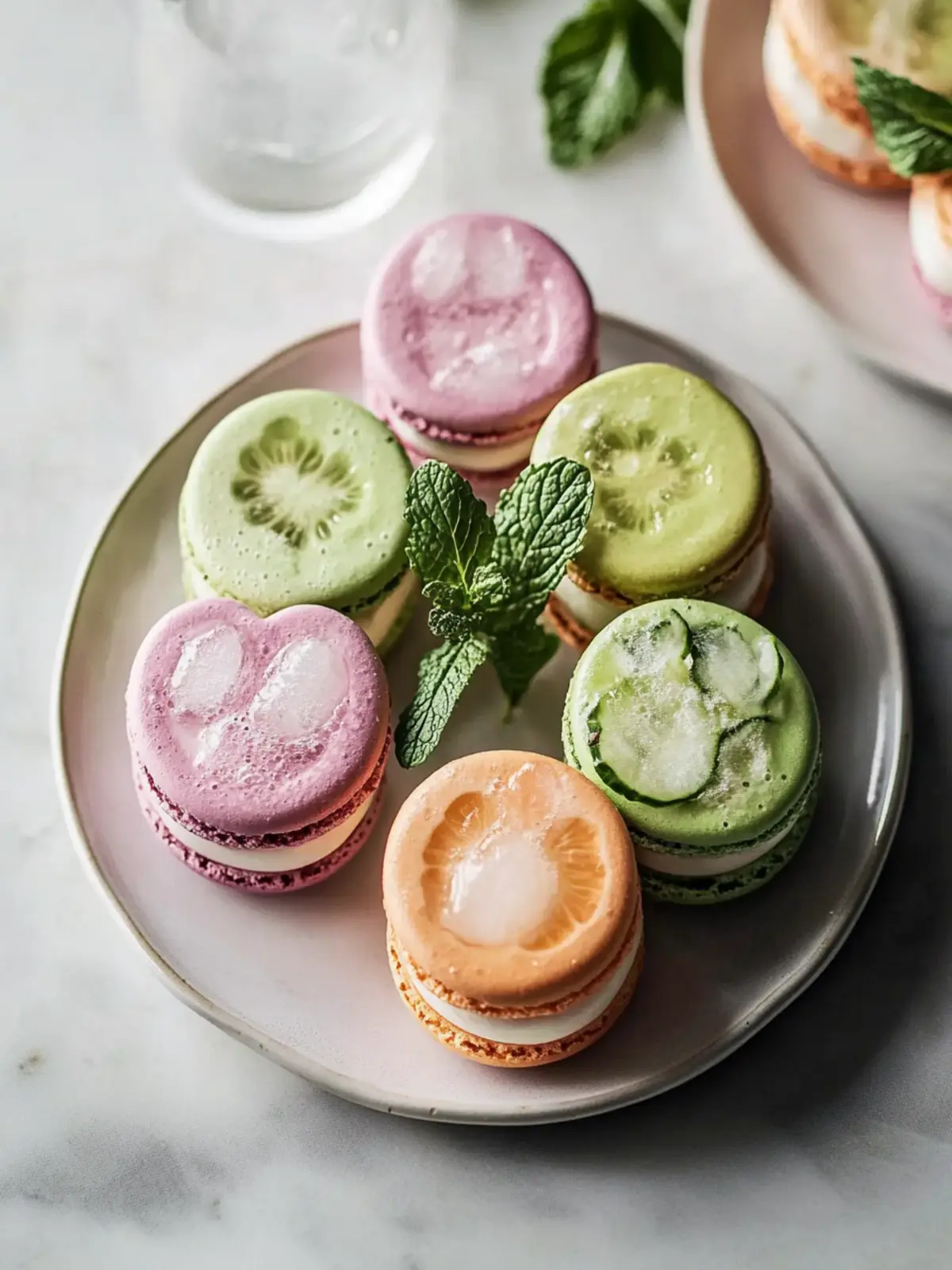 Herzförmige Macarons: Süßes Vergnügen für deinen Valentinstag 2 Herzförmige Macarons