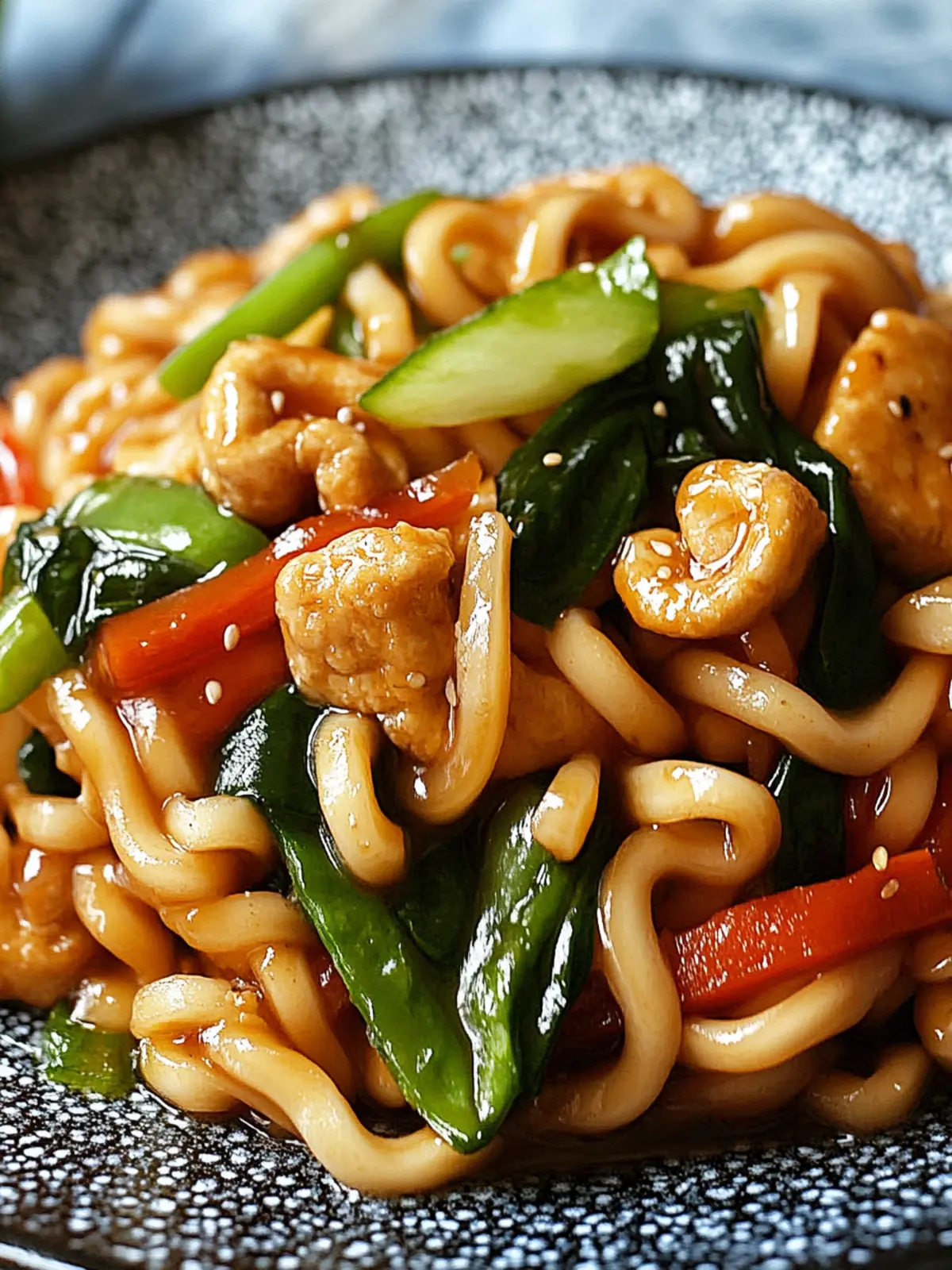 Amazing Chicken Yaki Udon Nudelpfanne für jeden Abend 3 Amazing Chicken Yaki Udon Nudelpfanne