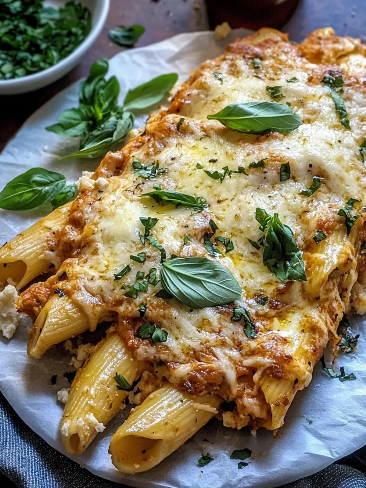 Dump-und-Bake Hähnchen Parmesan Auflauf für stressfreie Abendessen 2 Dump-und-Bake Hähnchen Parmesan Auflauf