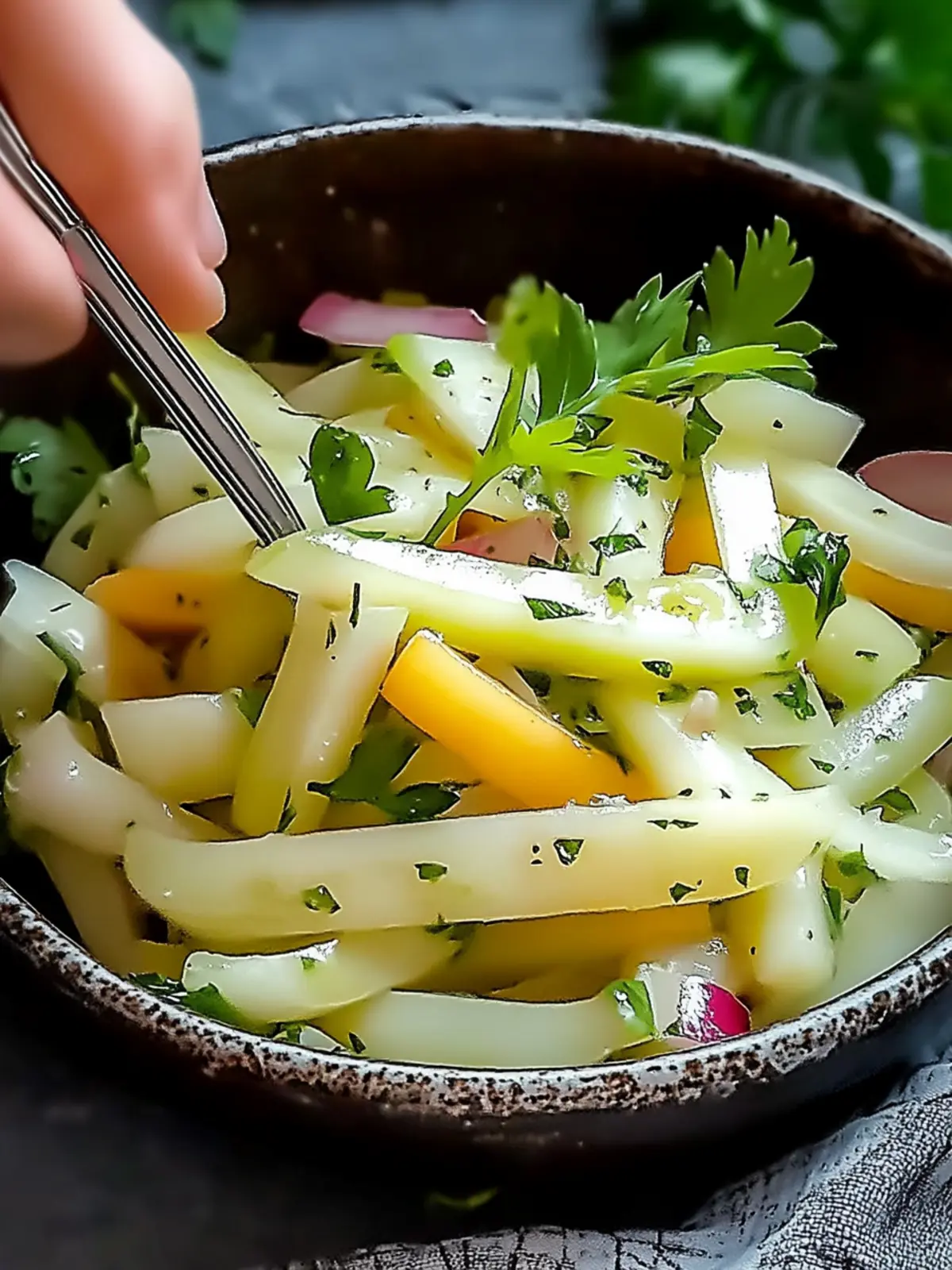 Frischer Kohlrabi-Salat für perfekten Genuss im Sommer 2 Frischer Kohlrabi-Salat für perfekten Genuss