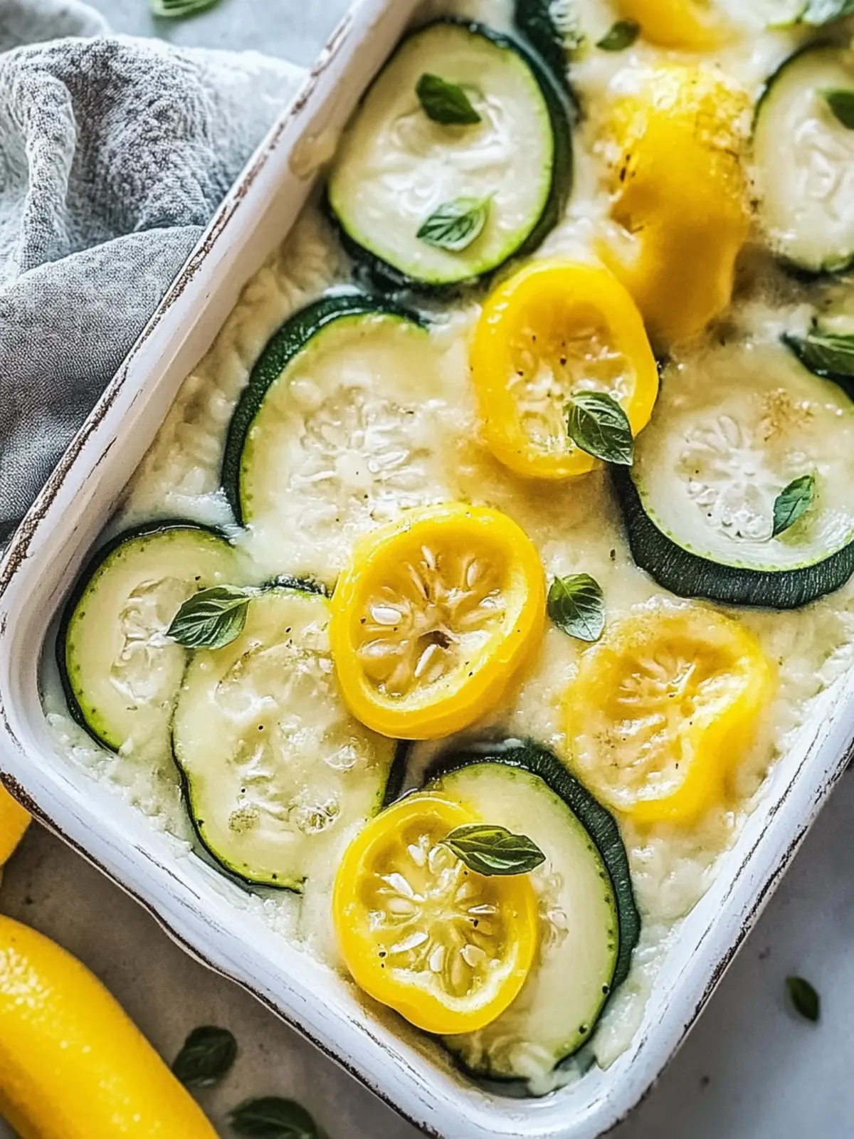 Gesunder Hühnchen und Zucchini Auflauf für die ganze Familie 2 Hühnchen und Zucchini Auflauf
