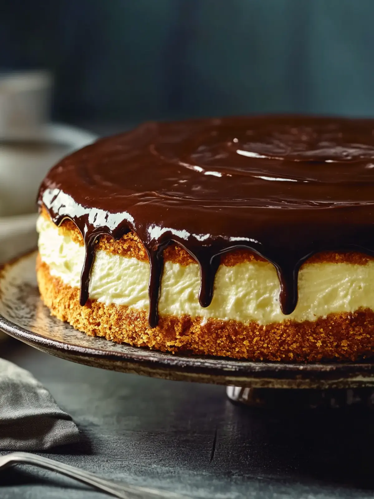 Boston Cream Pie Glückseligkeit: Ein Stück Genuss für Dich 4 Boston Cream Pie Glückseligkeit