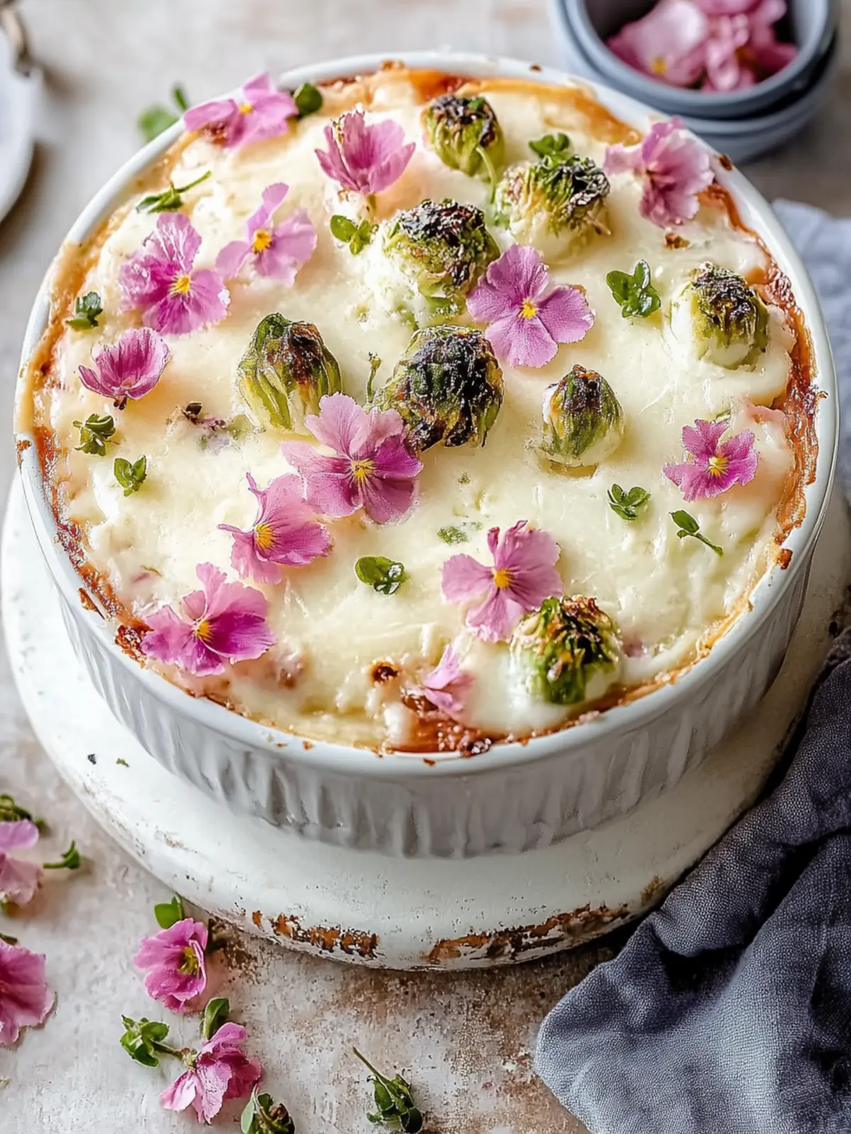 Käseiger Rosenkohlauflauf: Der cremige Genuss für jeden Abend 3 Käseige Rosenkohlauflauf