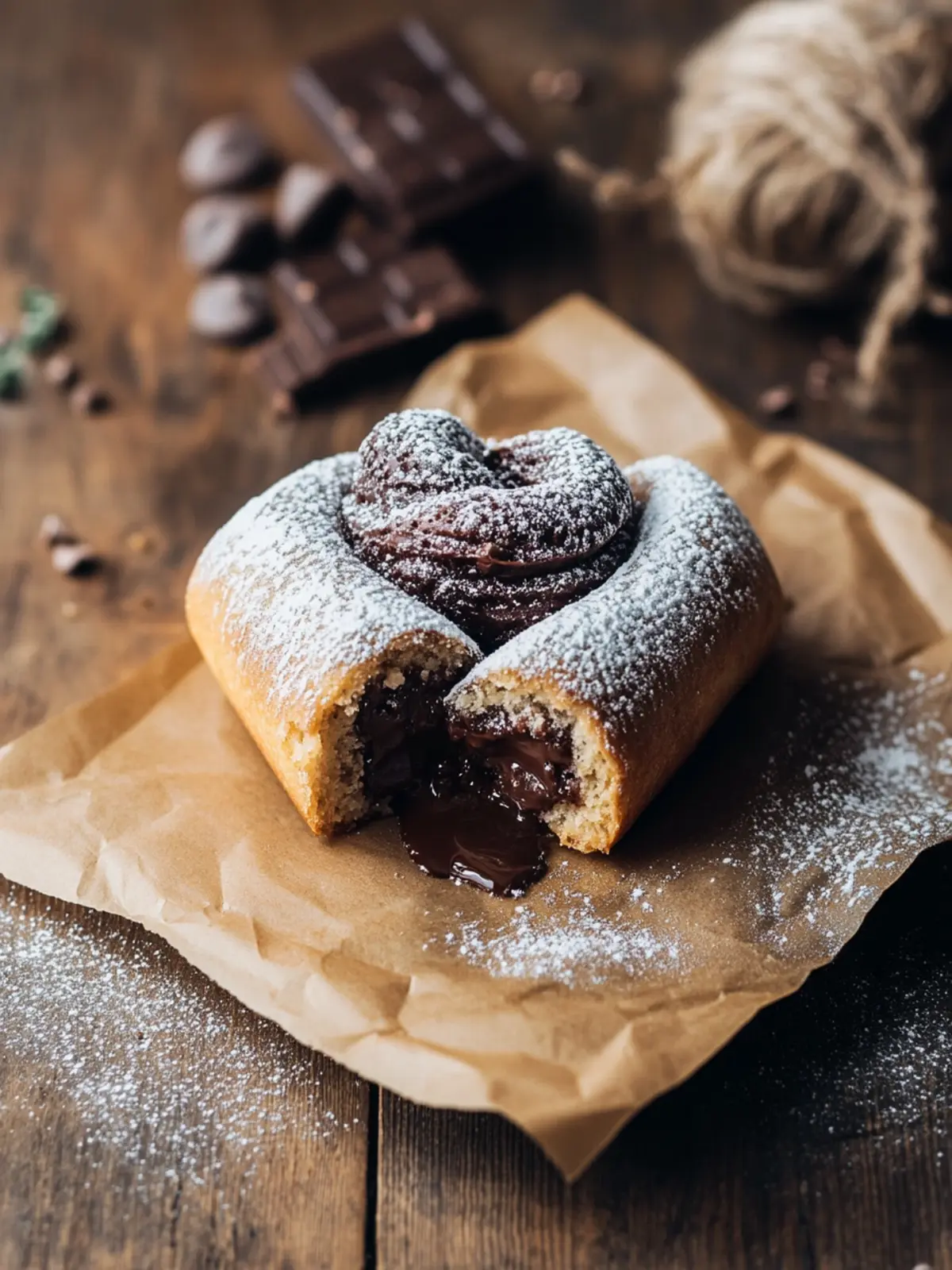 Schokoladige gefüllte Teigtasche: Ein Genuss für jede Feier 3 Schokoladige gefüllte Teigtasche