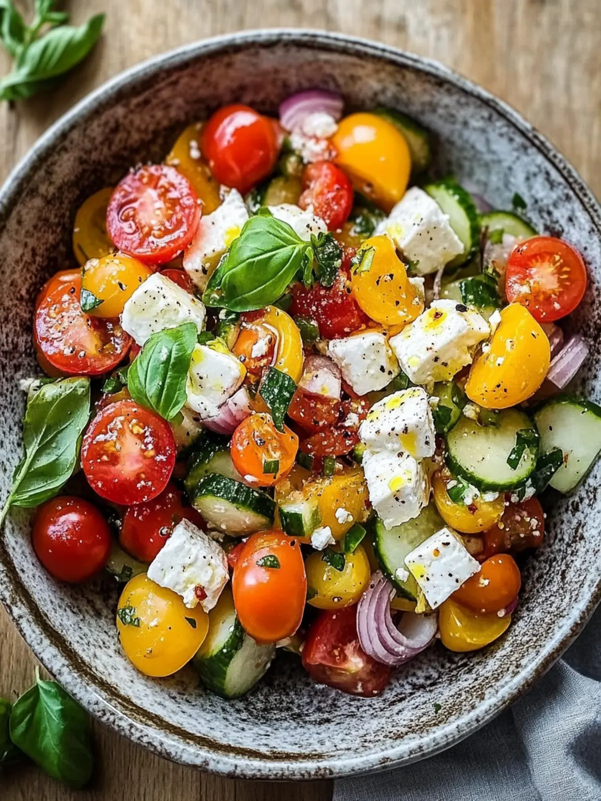 Hüttenkäse Salat: Der erfrischende Protein-Snack für dich 2 Hüttenkäse Salat