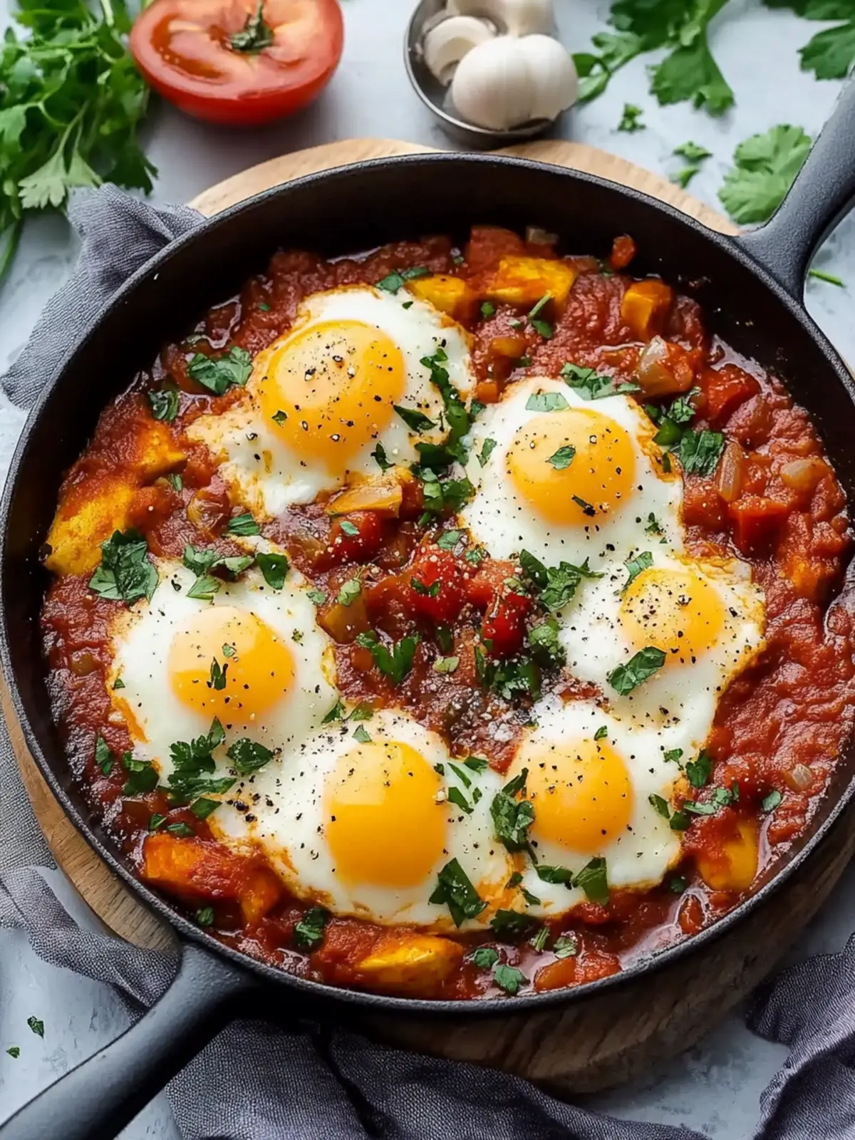 Beste Brunch Auberginen Shakshuka: Eintauchen in Genuss 3 Beste Brunch Auberginen Shakshuka