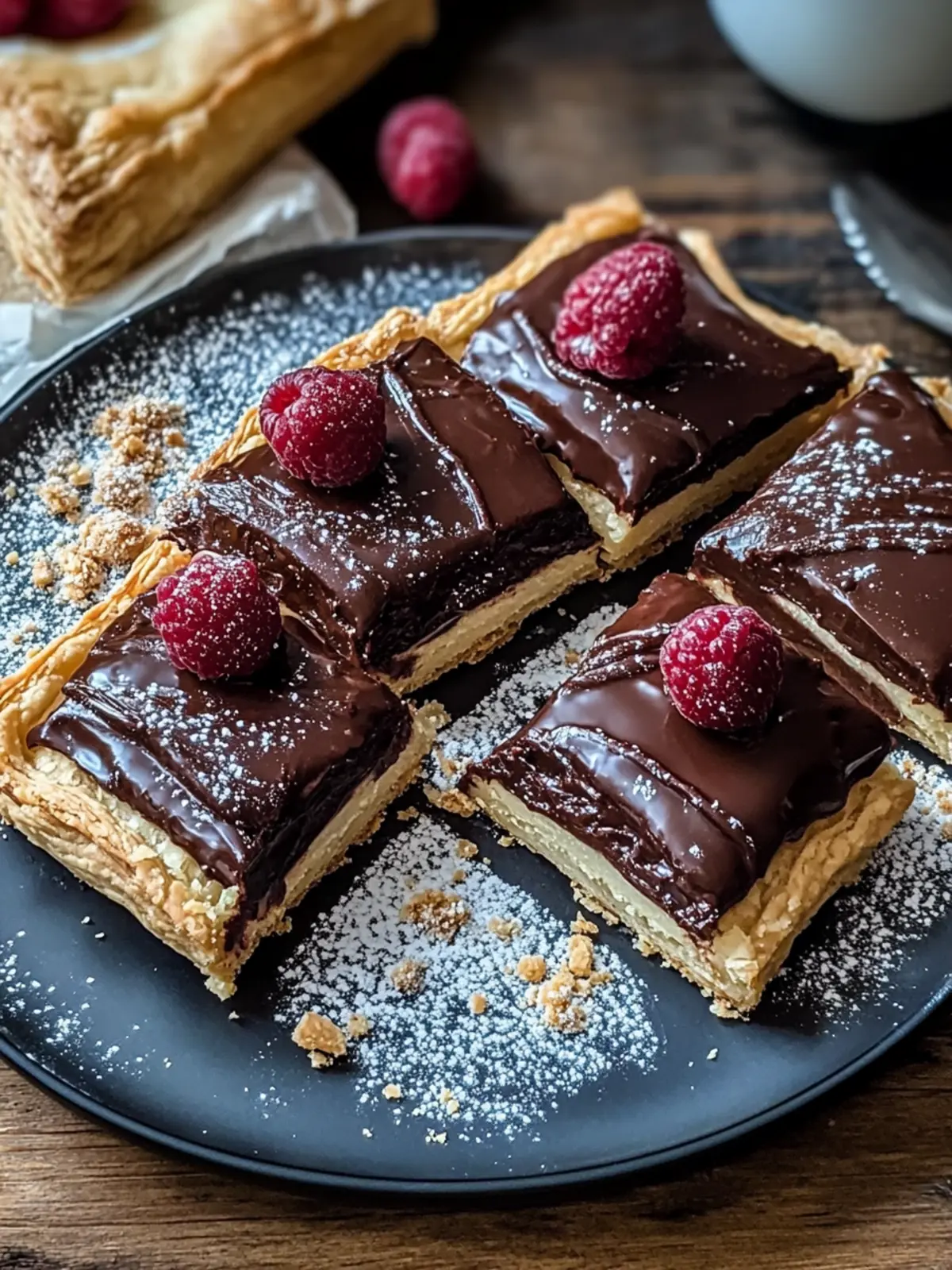 Schokoladenblätterteig: Schnelle 3-Zutaten Genussmomente 3 Schokoladenblätterteig