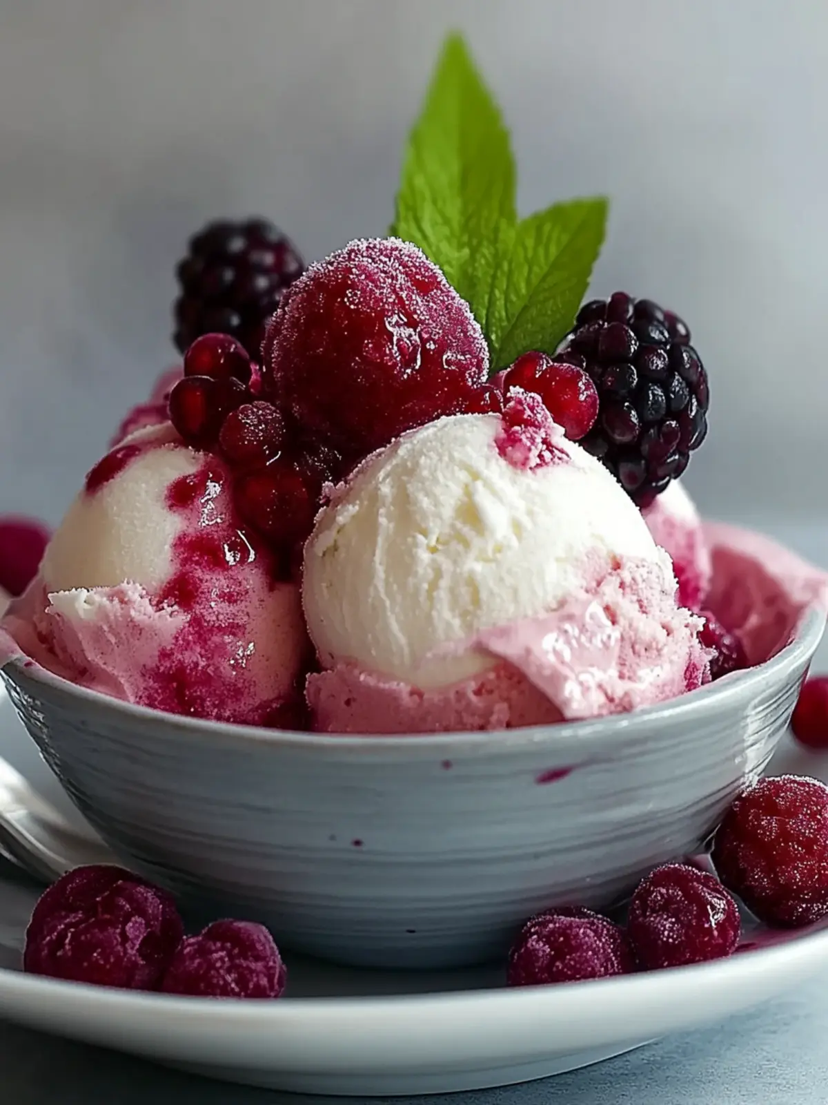 Kirsch-Himbeer-Semifreddo: Fruchtiger Genuss für heiße Tage 4 Kirsch-Himbeer-Semifreddo