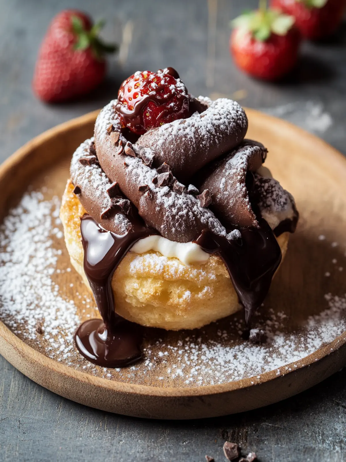 Schokoladige gefüllte Teigtasche: Ein Genuss für jede Feier 2 Schokoladige gefüllte Teigtasche