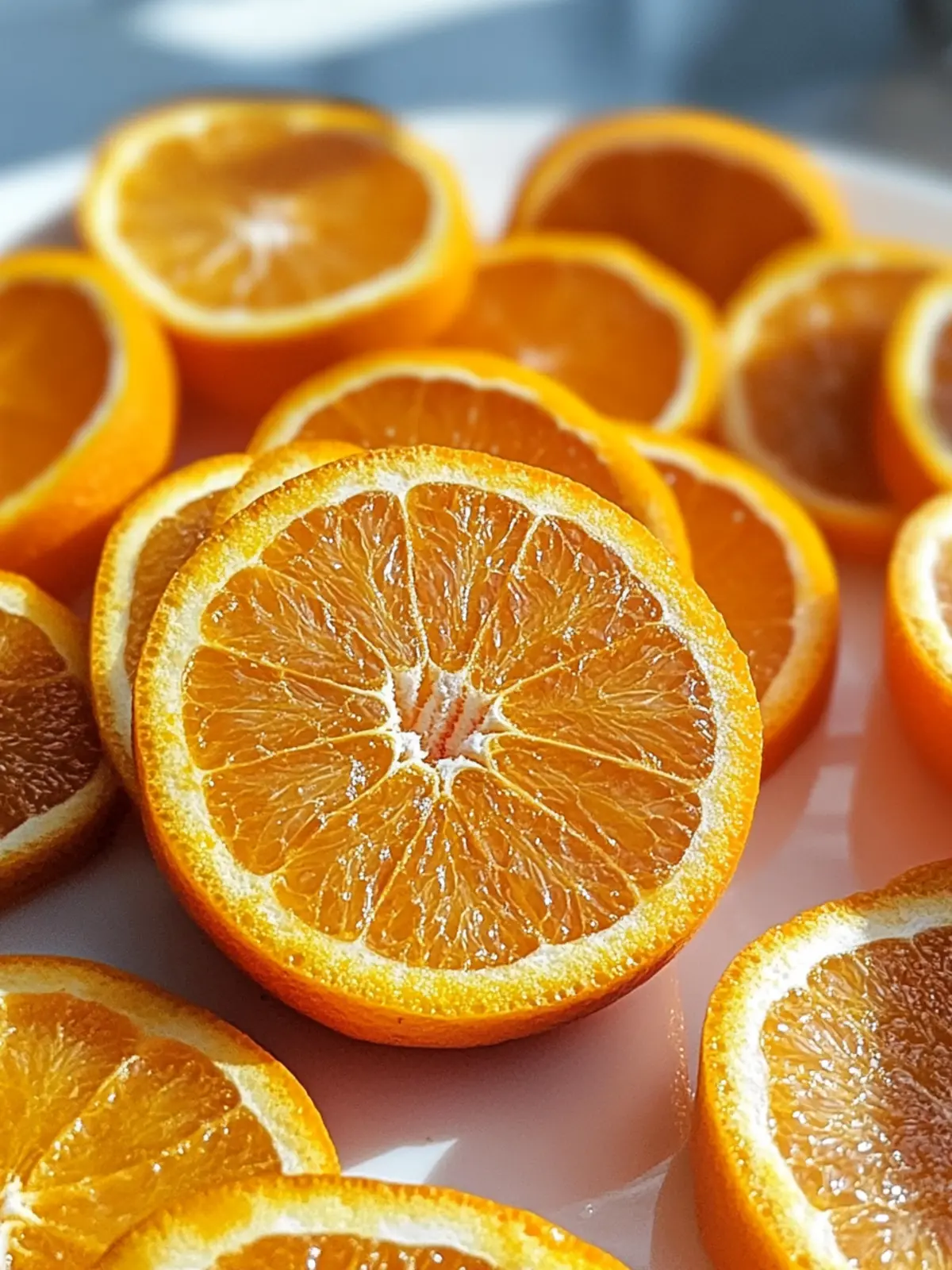 Köstliche Airfryer Orangenscheiben – Schnelle, gesunde Snacks 4 Airfryer Orangenscheiben