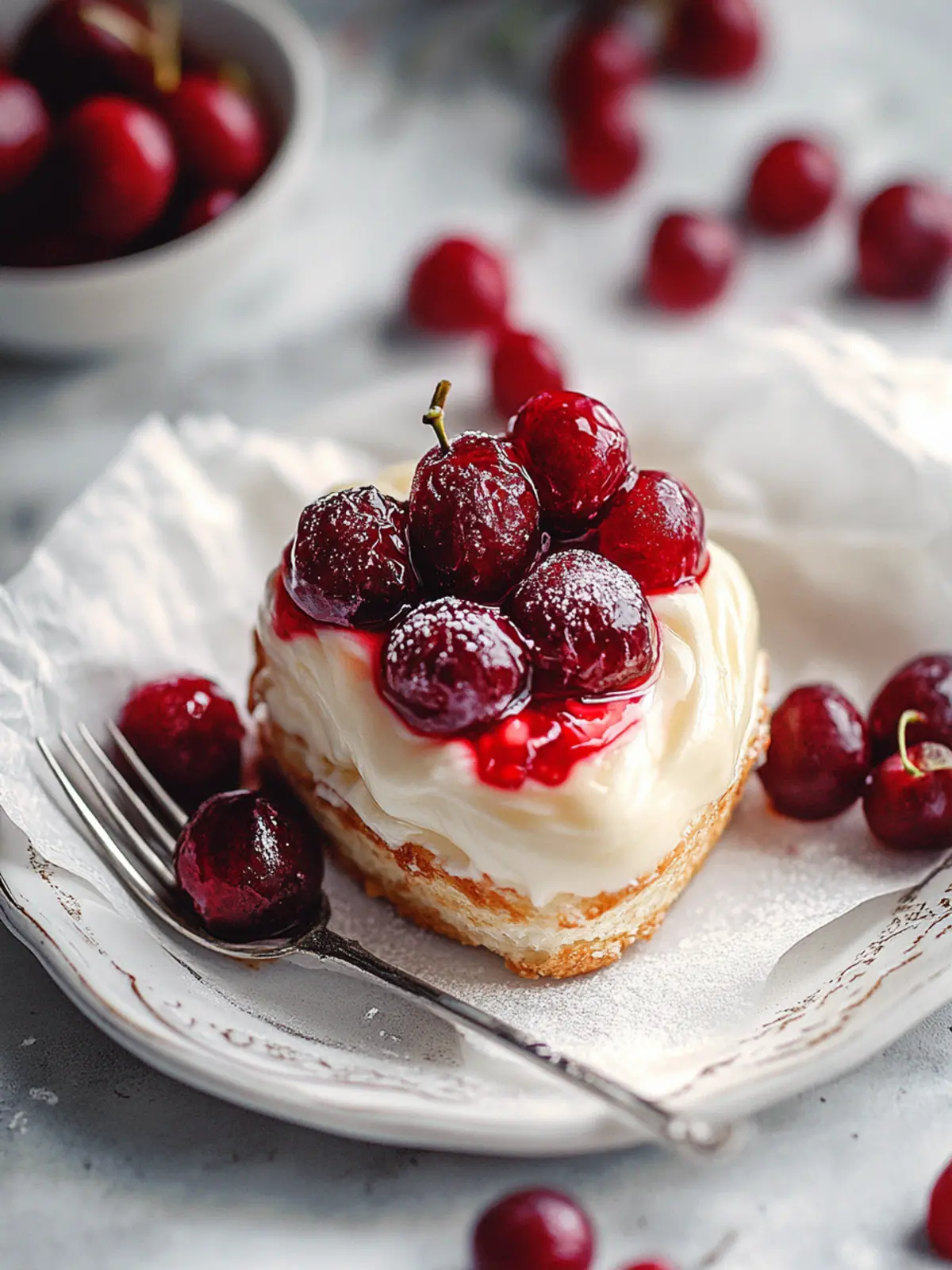 Verführerische Kirschen- und Frischkäse-Danish für Genießer 4 Verführerische Kirschen- und Frischkäse-Danish