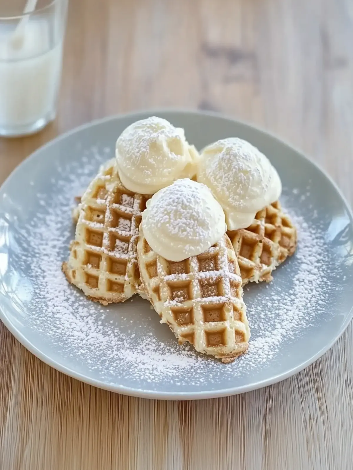 Verführerische Vanille Quark Waffeln – Einfach selbstgemacht 4 Vanille Quark Waffeln
