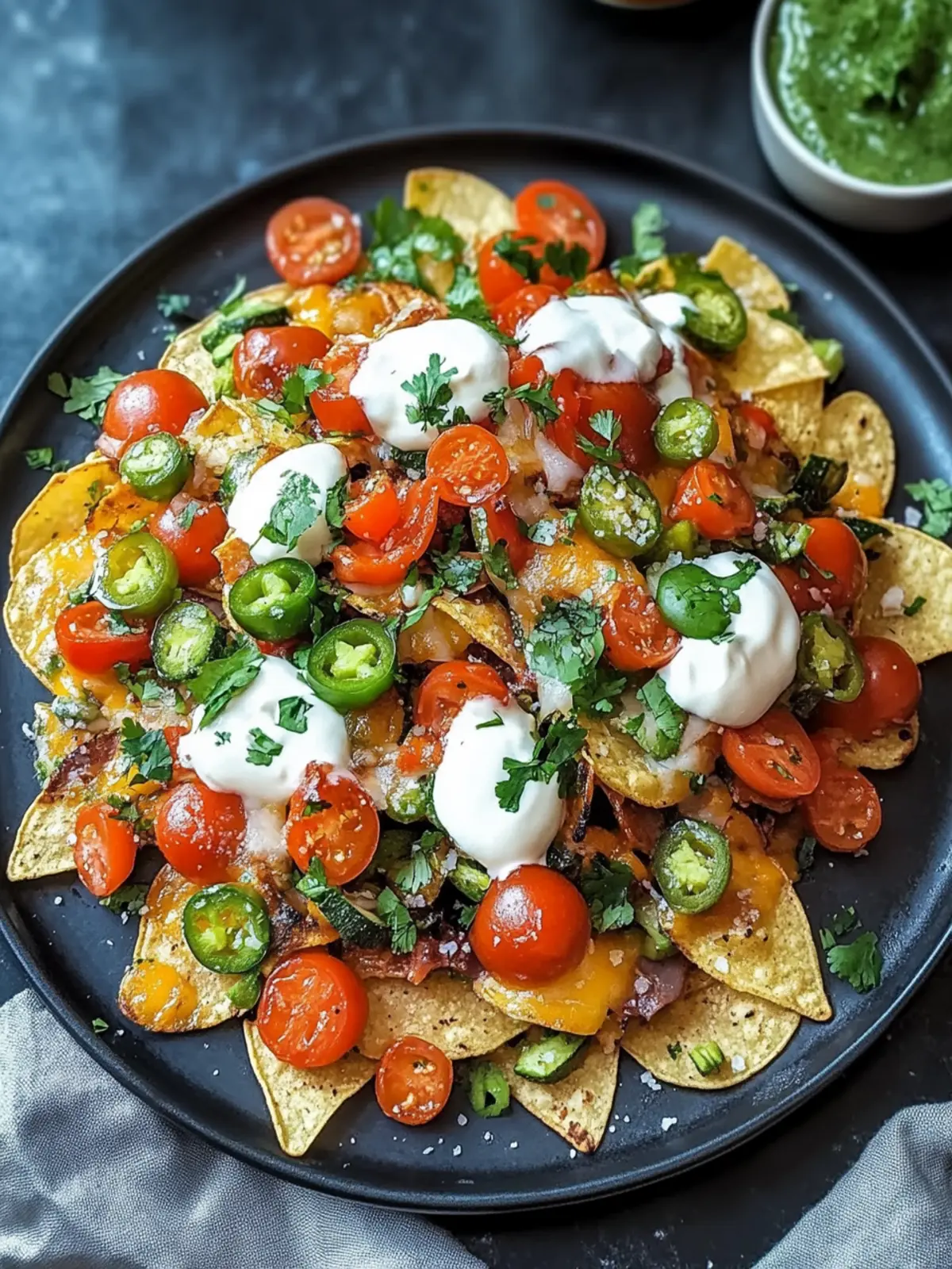 Krosse Vegetarische Irische Nachos für den perfekten Snack 4 Vegetarische irische Nachos