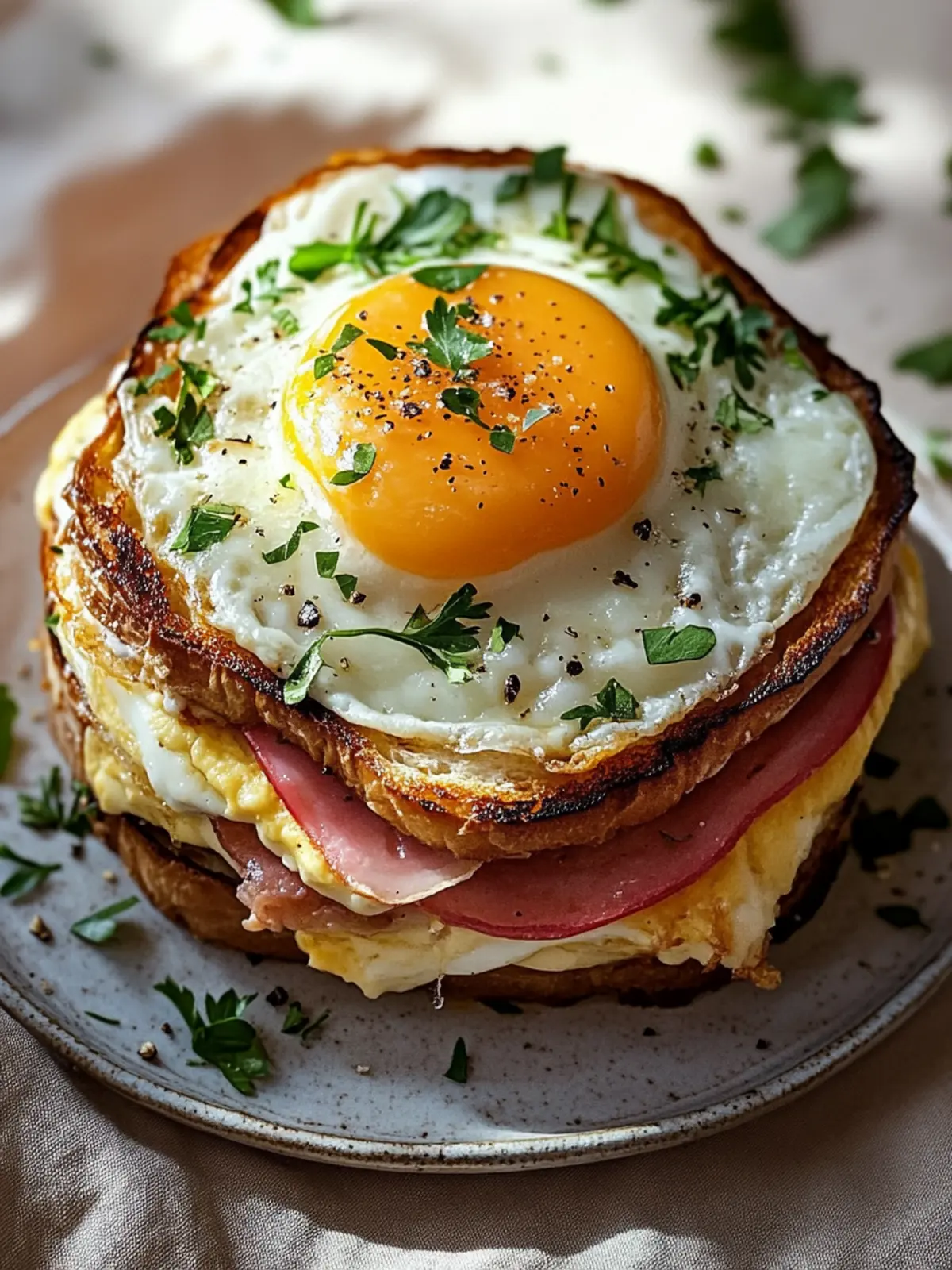 Köstlicher Croque Madame mit glutenfreien Optionen genießen 3 Croque Madame