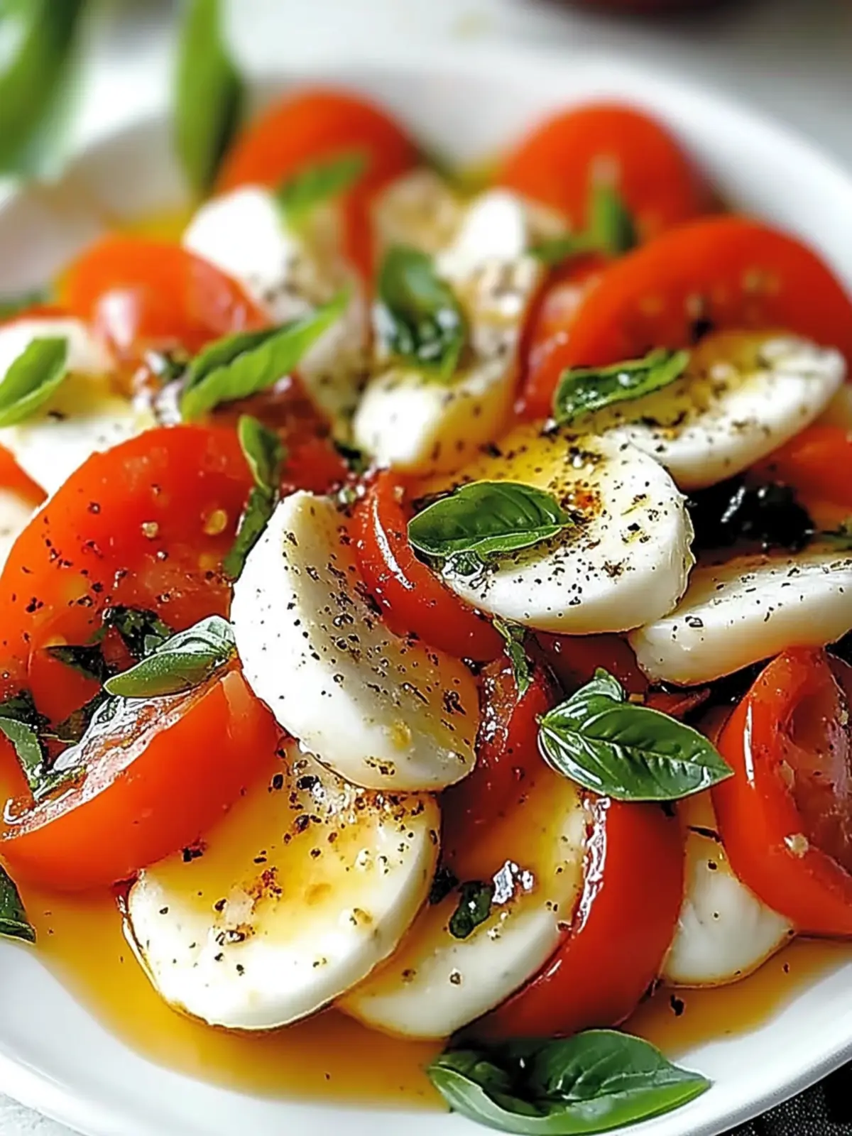 Gerösteter Tomaten Caprese Salat: Frischer Genuss für jeden Tag 2 Gerösteter Tomaten Caprese Salat