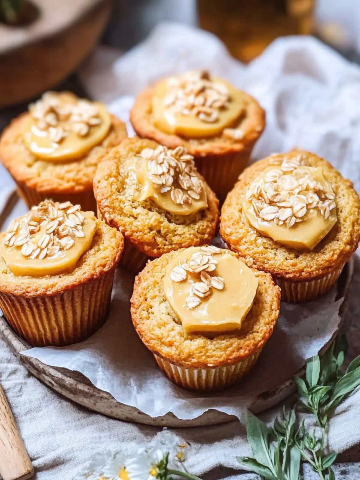 Vegane Maisbrot-Muffins mit 'Honigbutter' – Fluffig und Schnell 4 Vegane Maisbrot-Muffins mit 'Honigbutter'