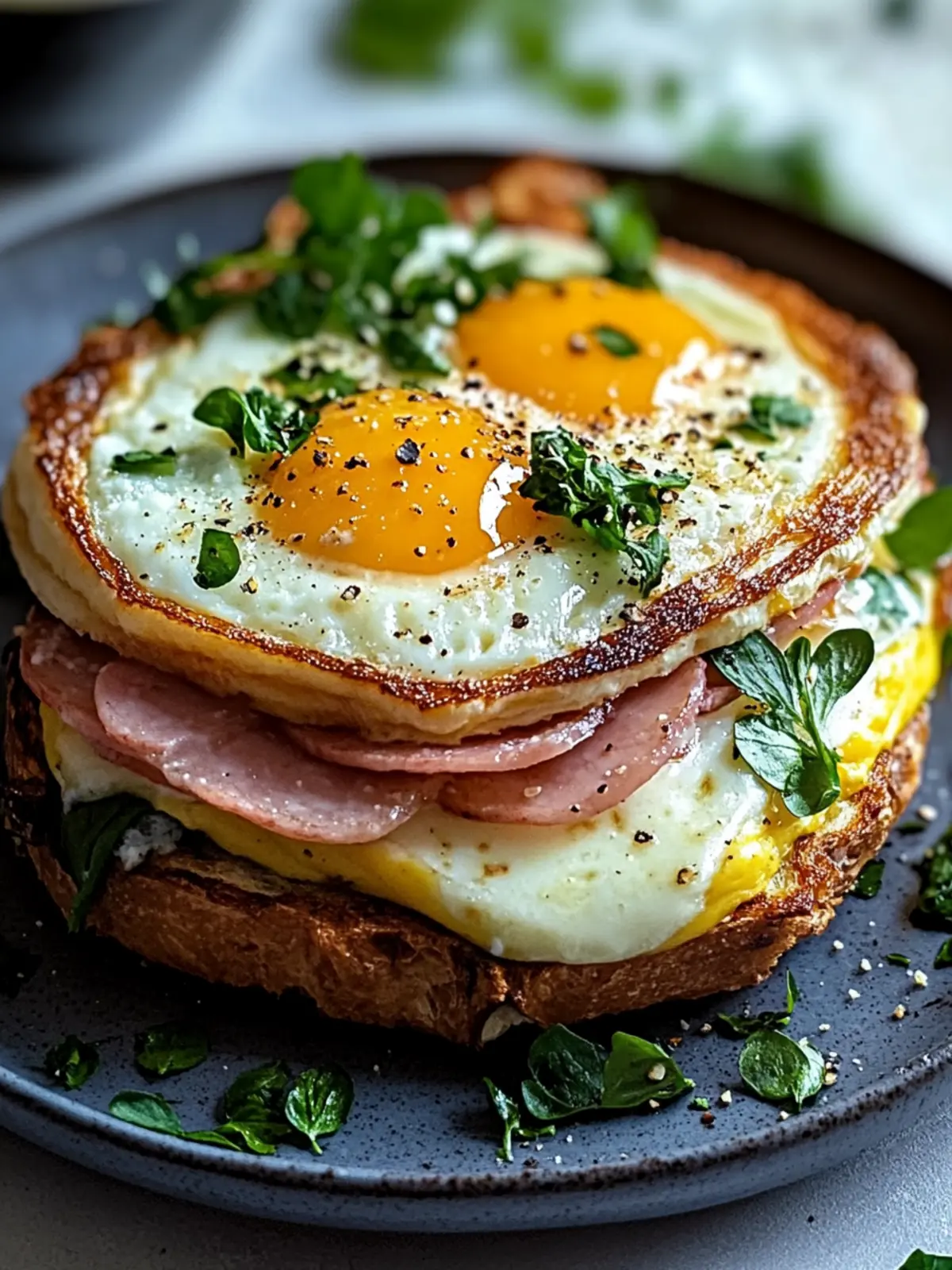 Köstlicher Croque Madame mit glutenfreien Optionen genießen 5 Croque Madame