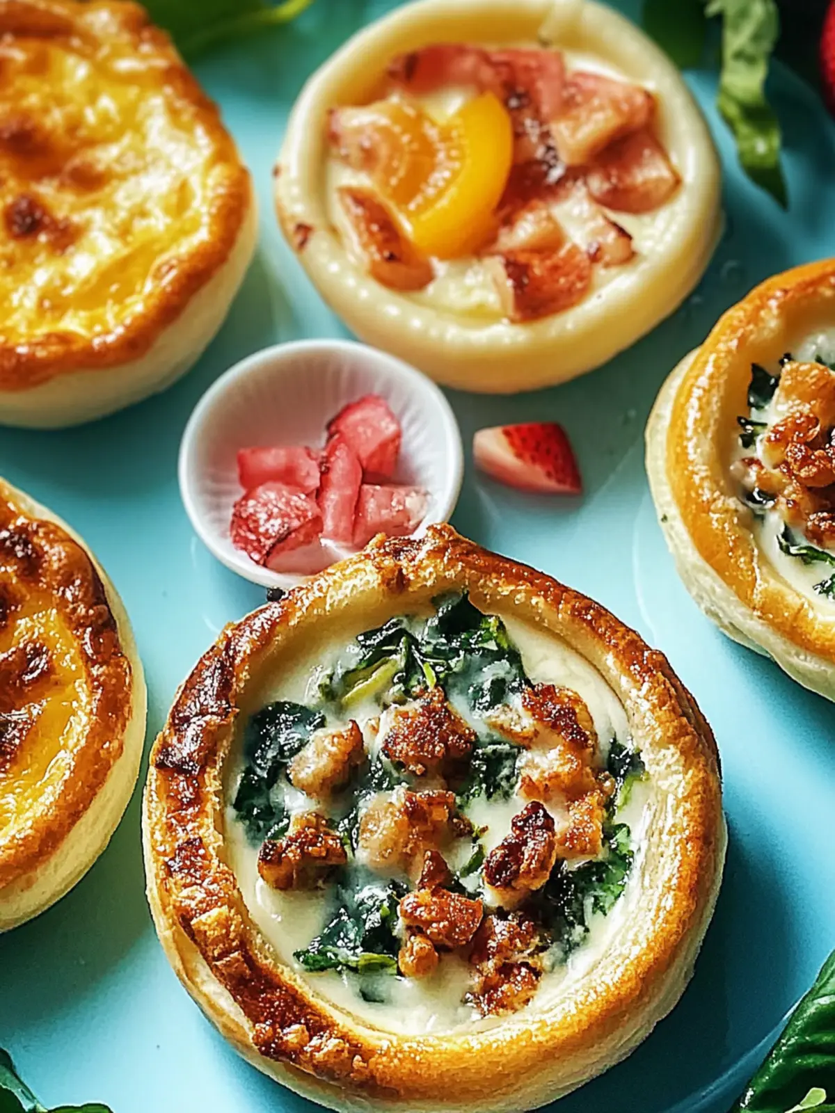 Ein Brunch-Hit, in den man sich verlieben kann: Quiche-Bagels 2 Ein Brunch-Hit, in den man sich verlieben kann