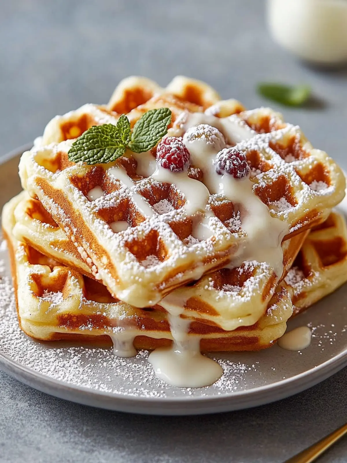 Zimtschnecken Waffeln Frischkäse - Der süße Brunch-Traum 5 Zimtschnecken Waffeln Frischkäse